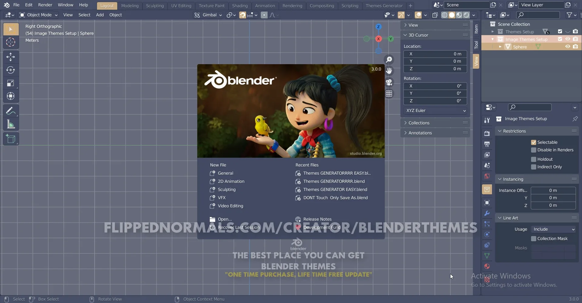 Blender Themes 0006