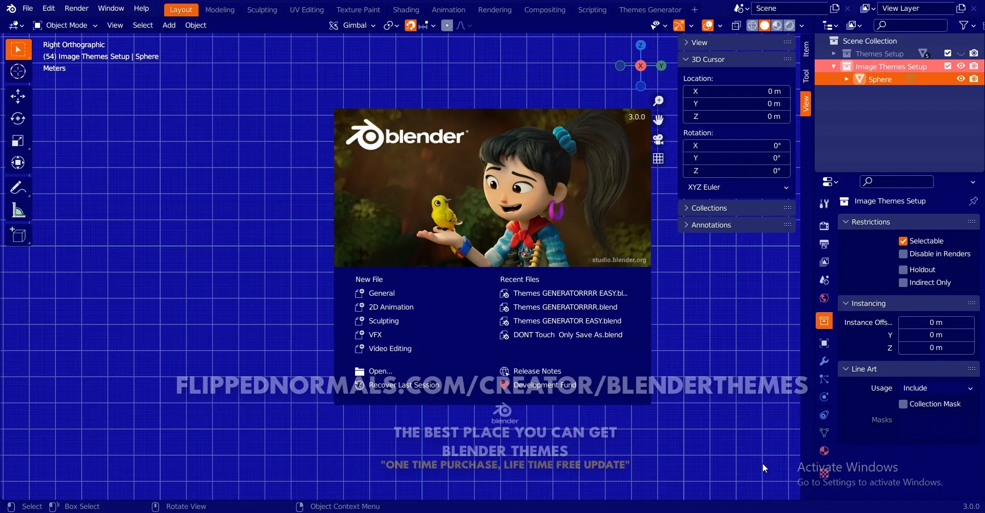 Blender Themes 0008