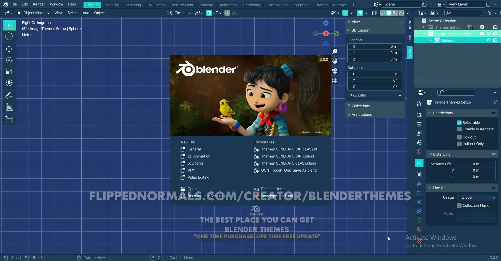 Blender Themes 0011