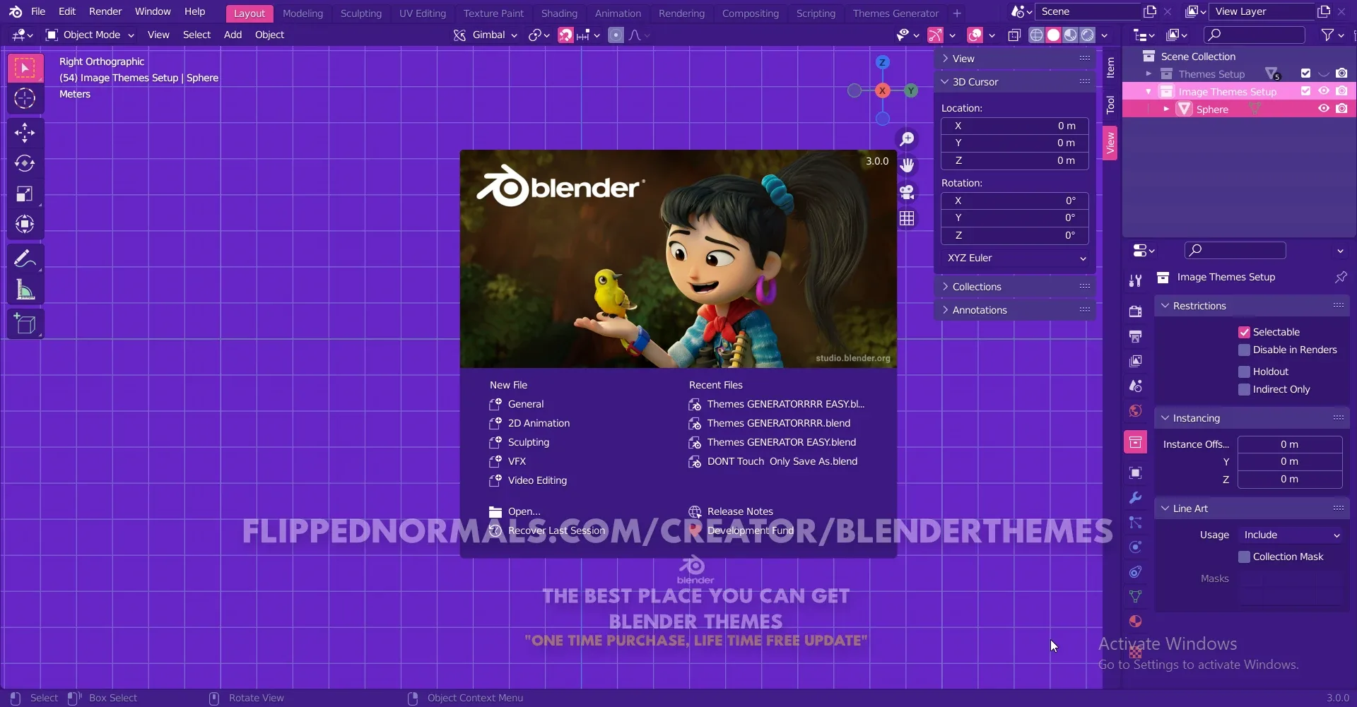 Blender Themes 0009