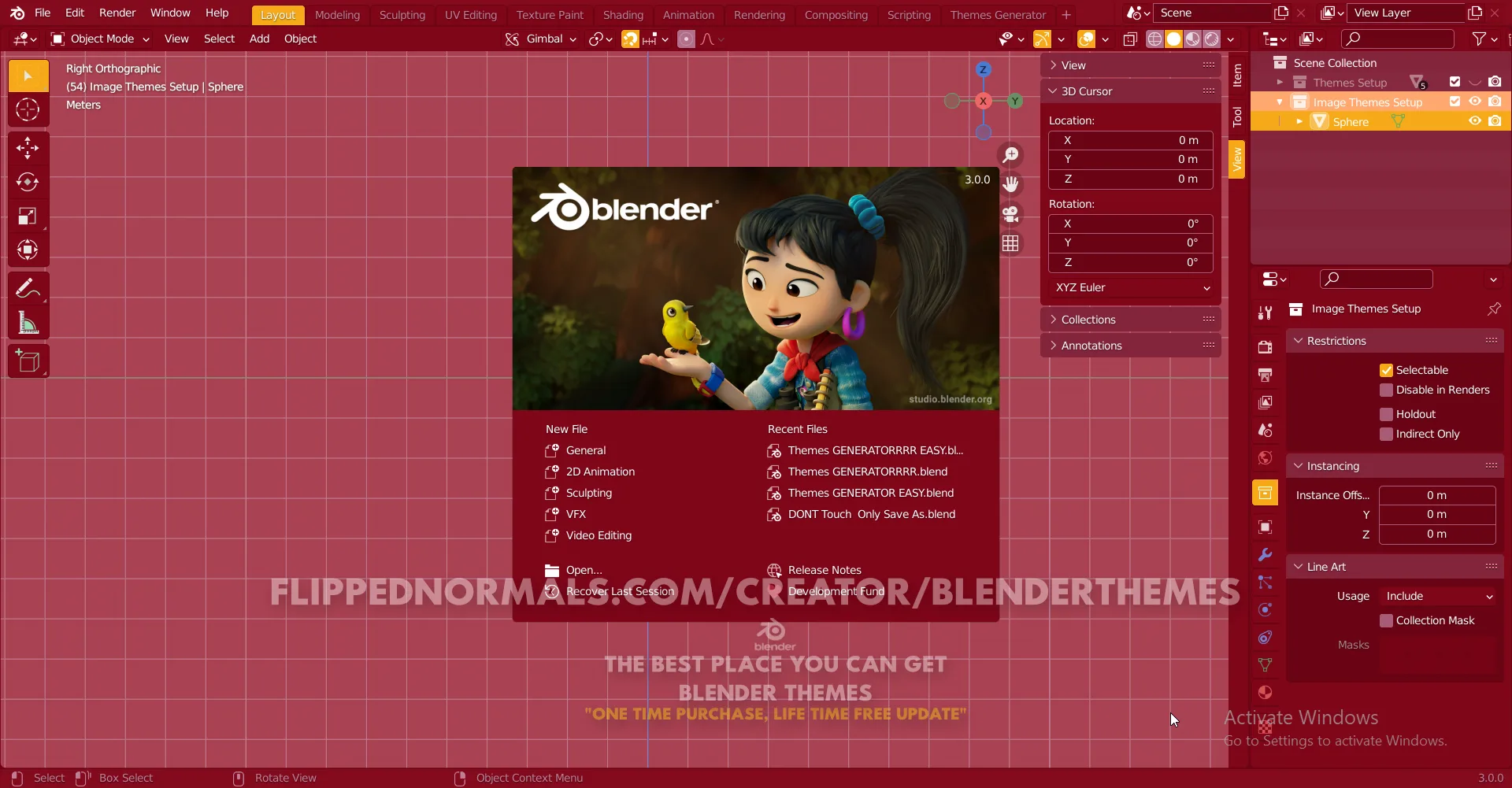 Blender Themes 0016