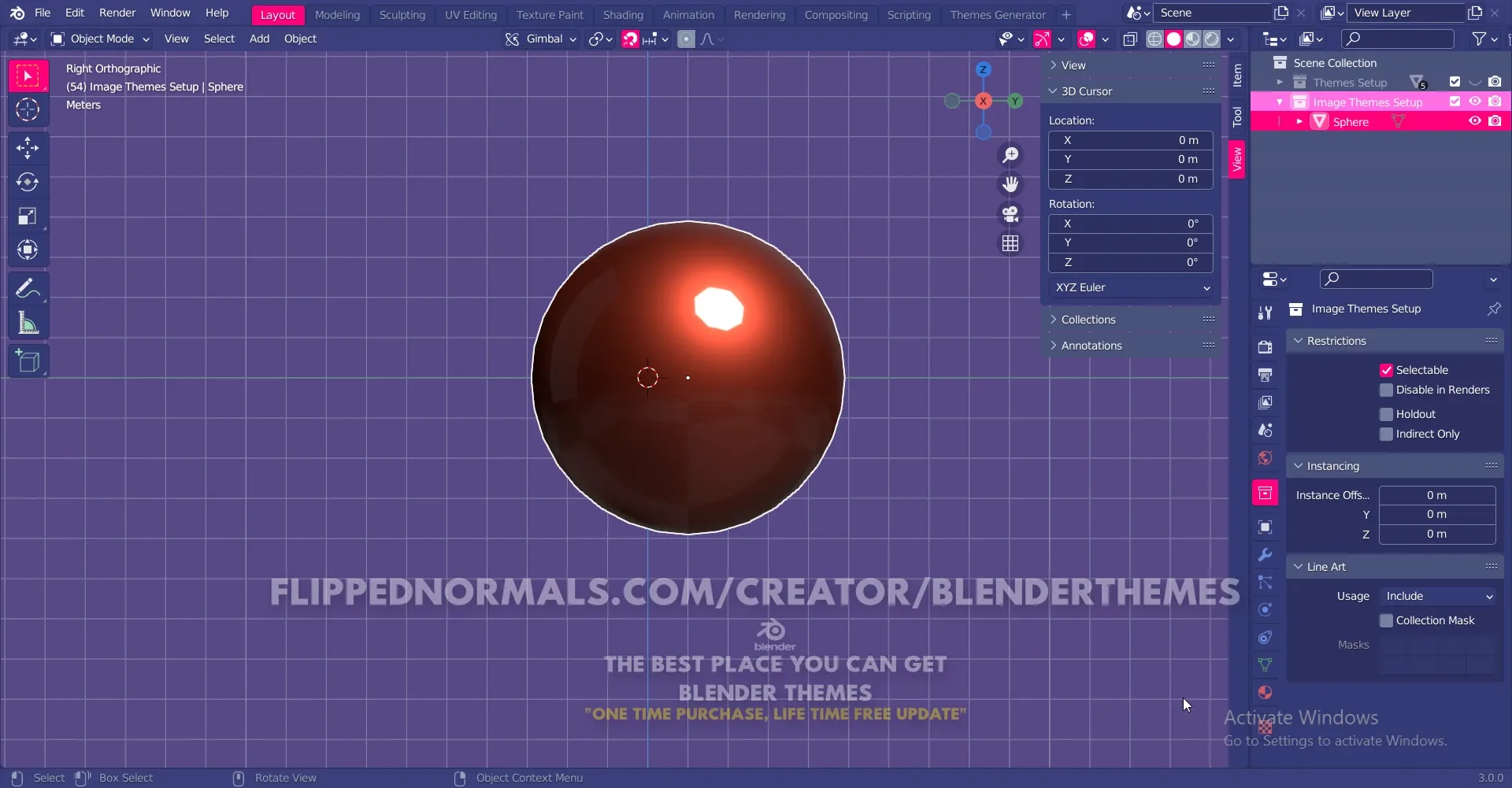 Blender Themes 0017