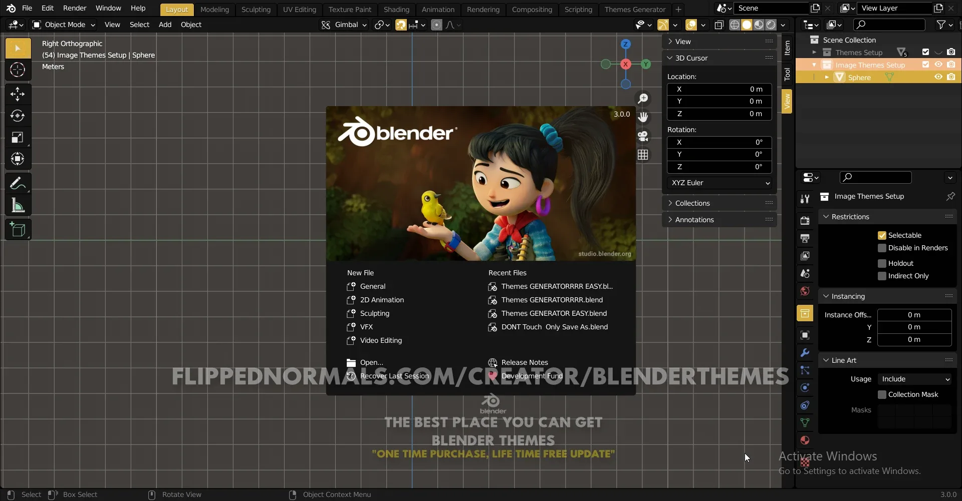 Blender Themes 0018