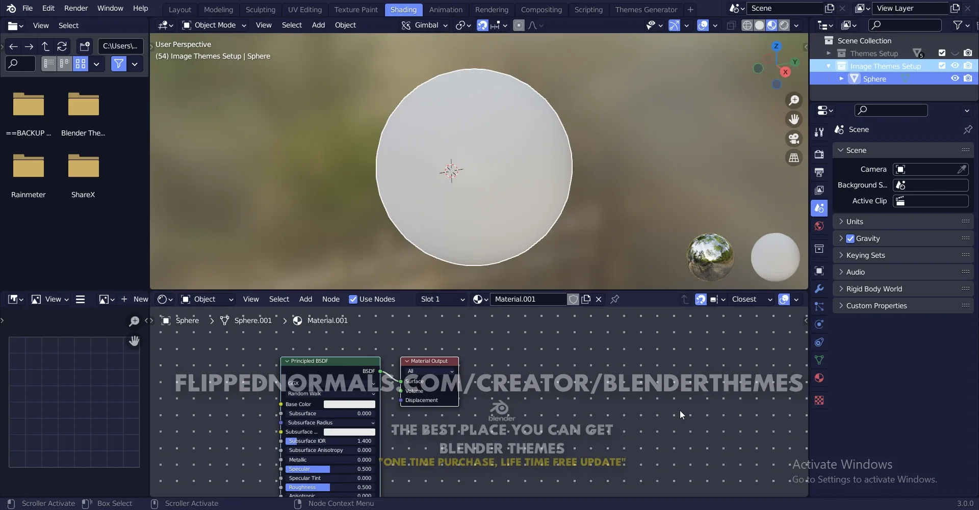 Blender Themes 0019