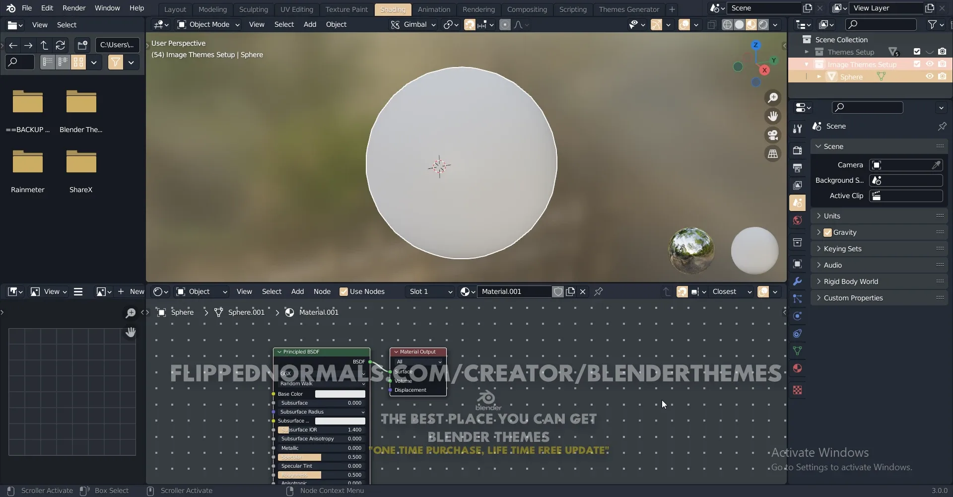 Blender Themes 0021