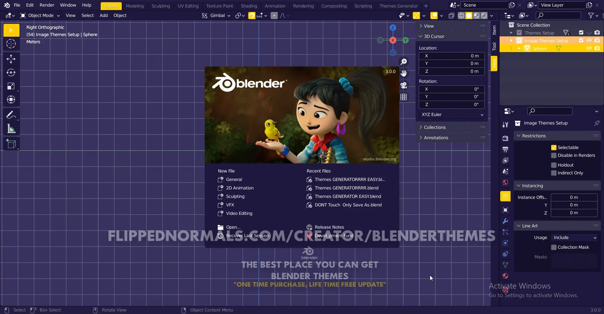 Blender Themes 0022