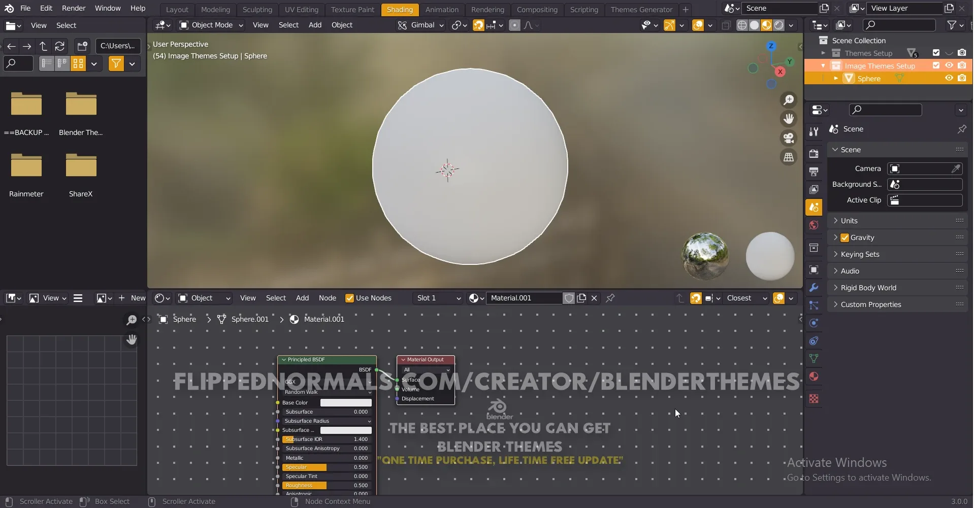 Blender Themes 0023