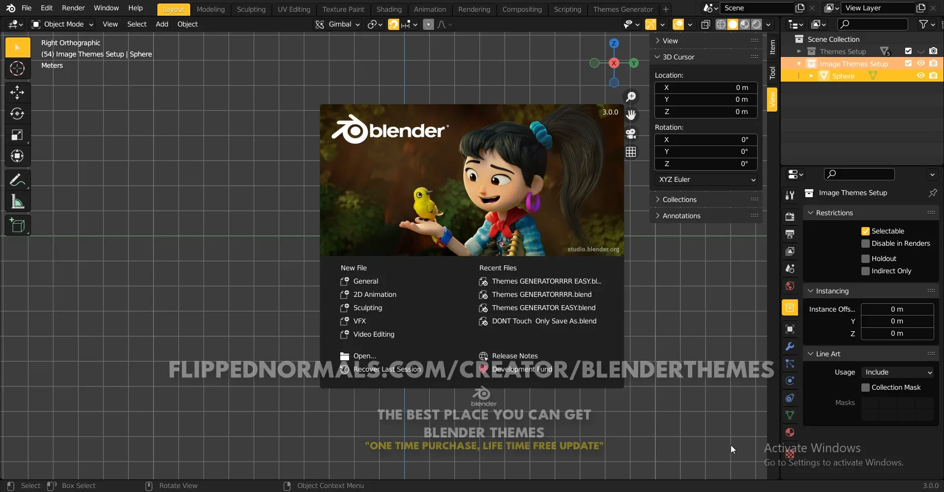 Blender Themes 0024