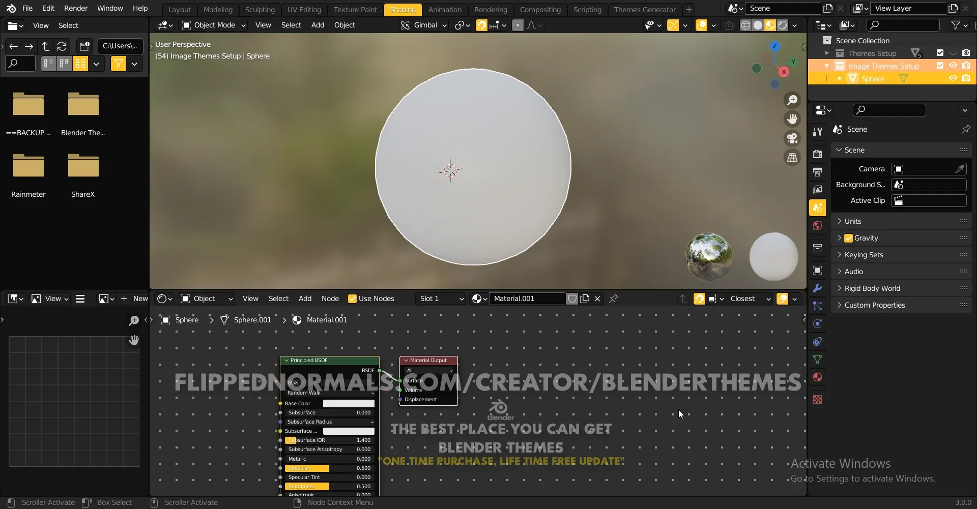 Blender Themes 0024