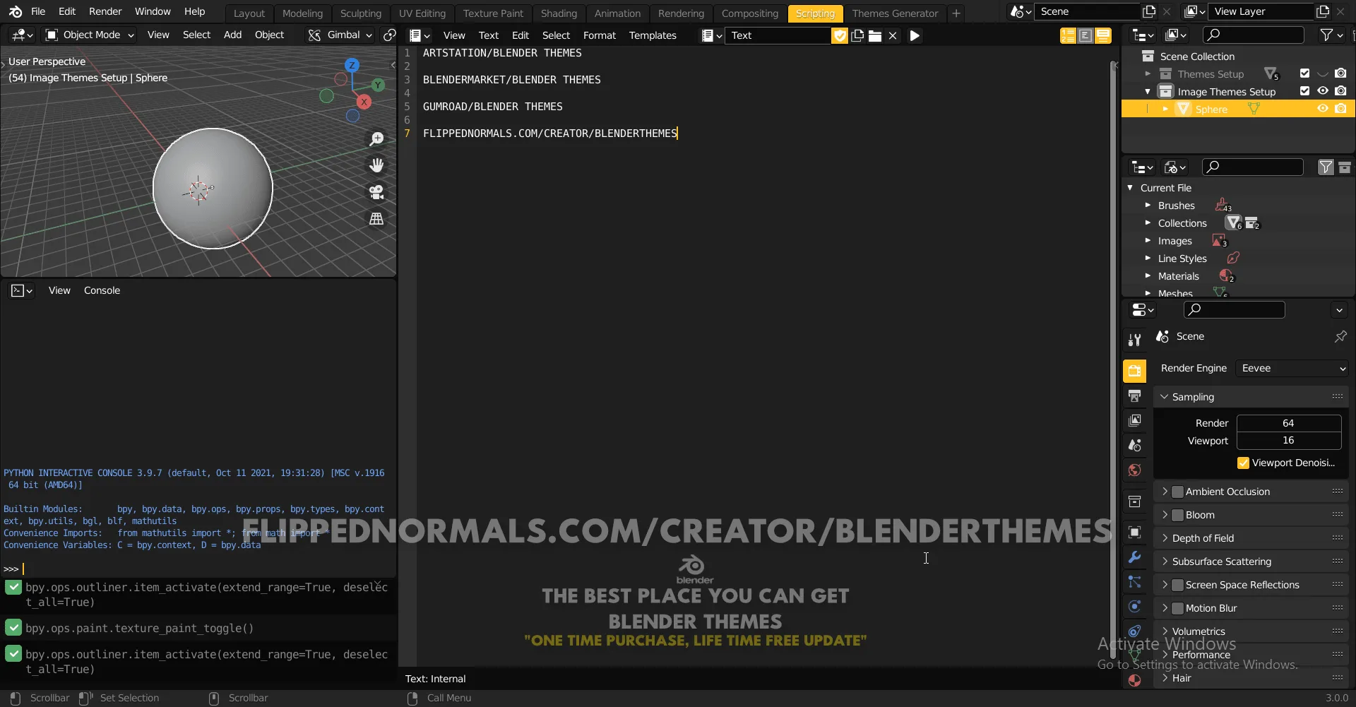 Blender Themes 0024