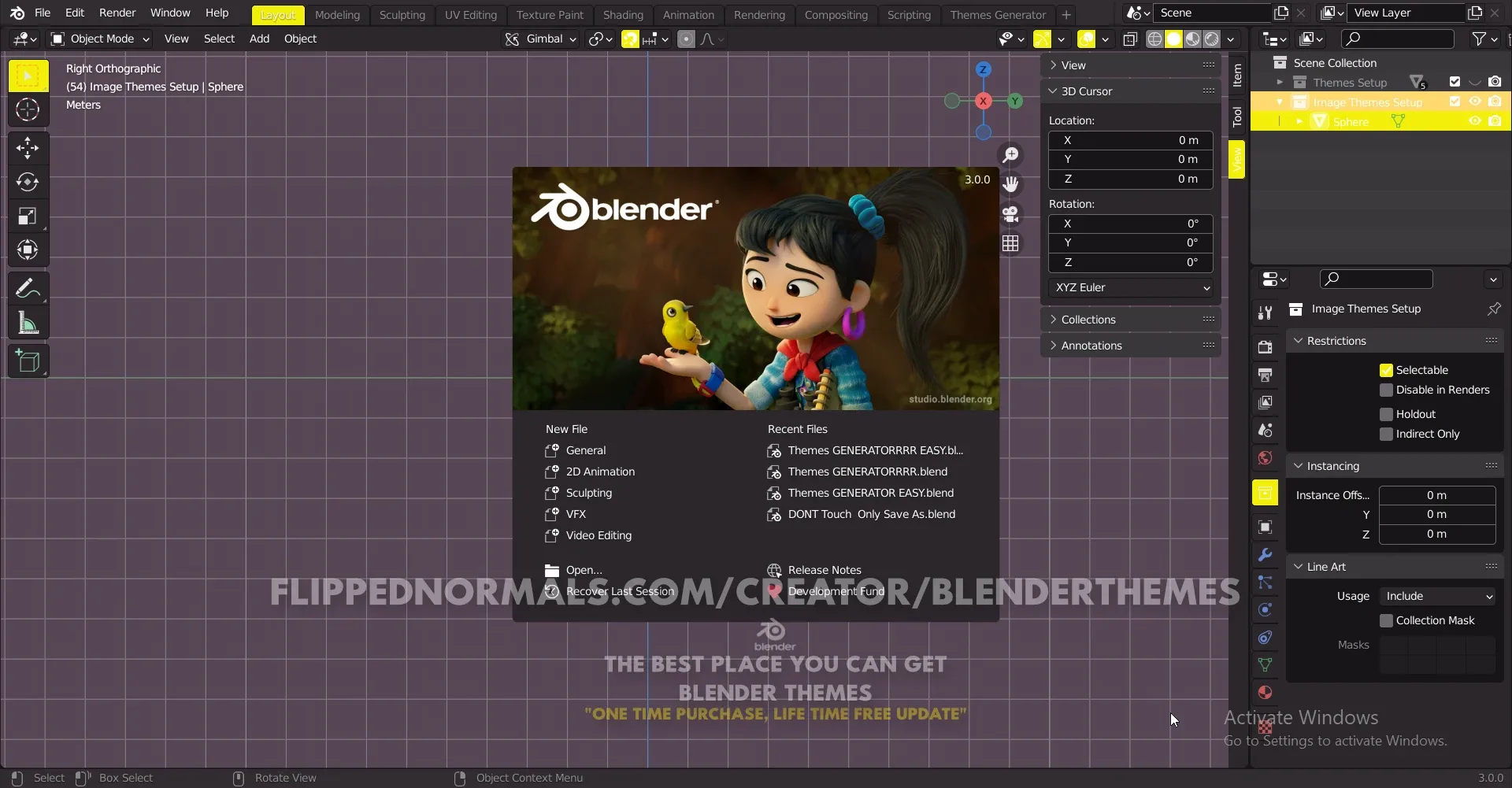 Blender Themes 0025