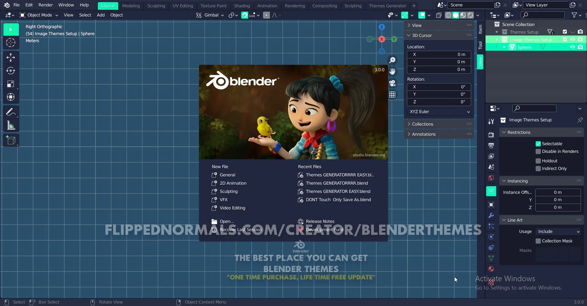 Blender Themes 0026