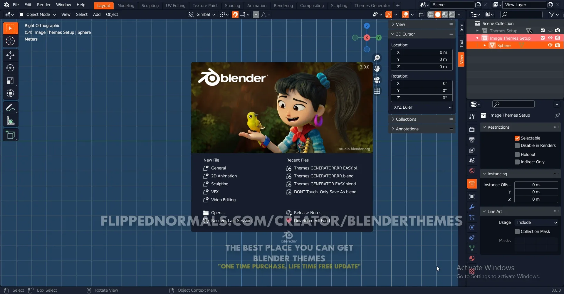 Blender Themes 0027
