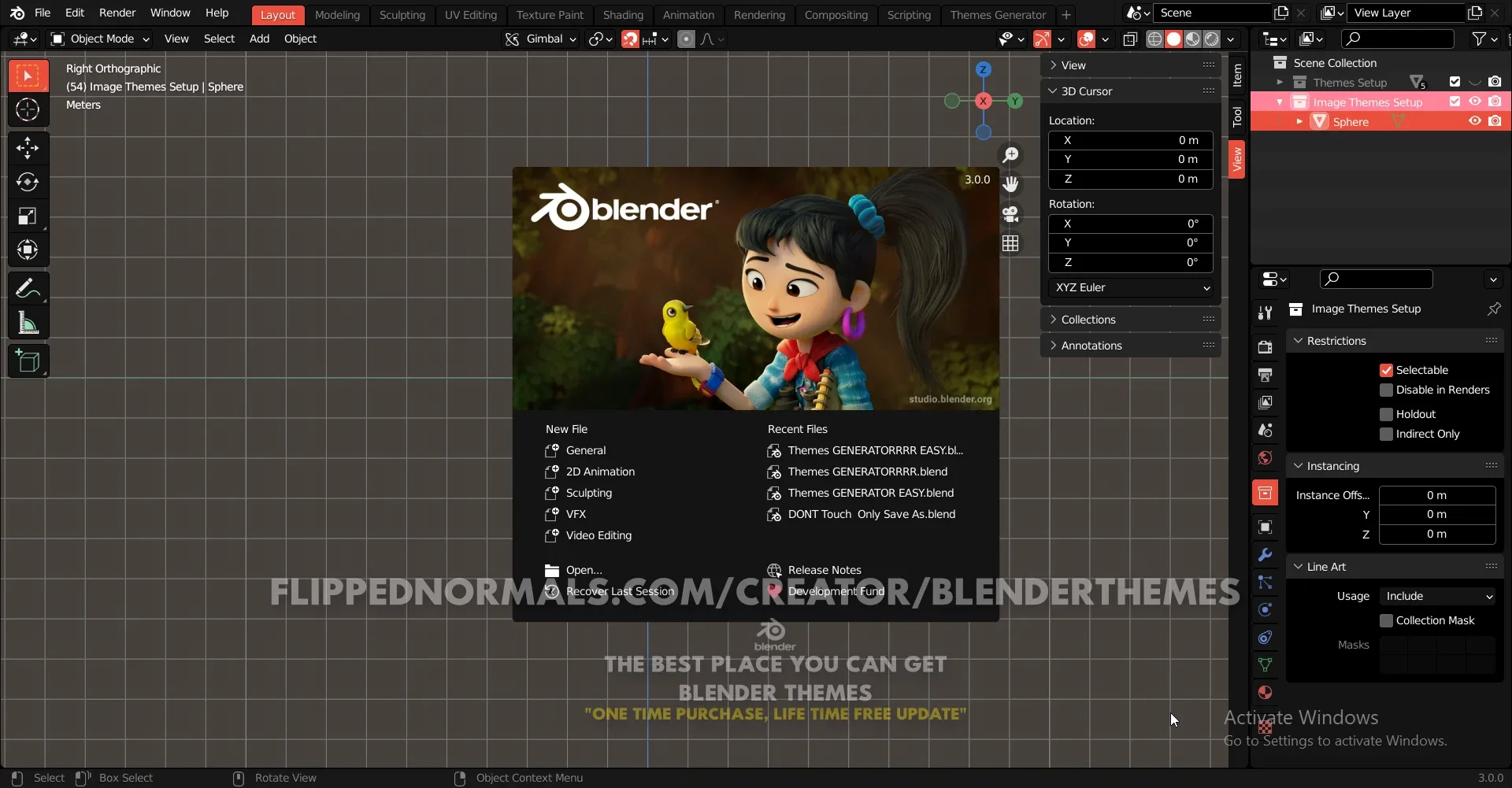 Blender Themes 0028