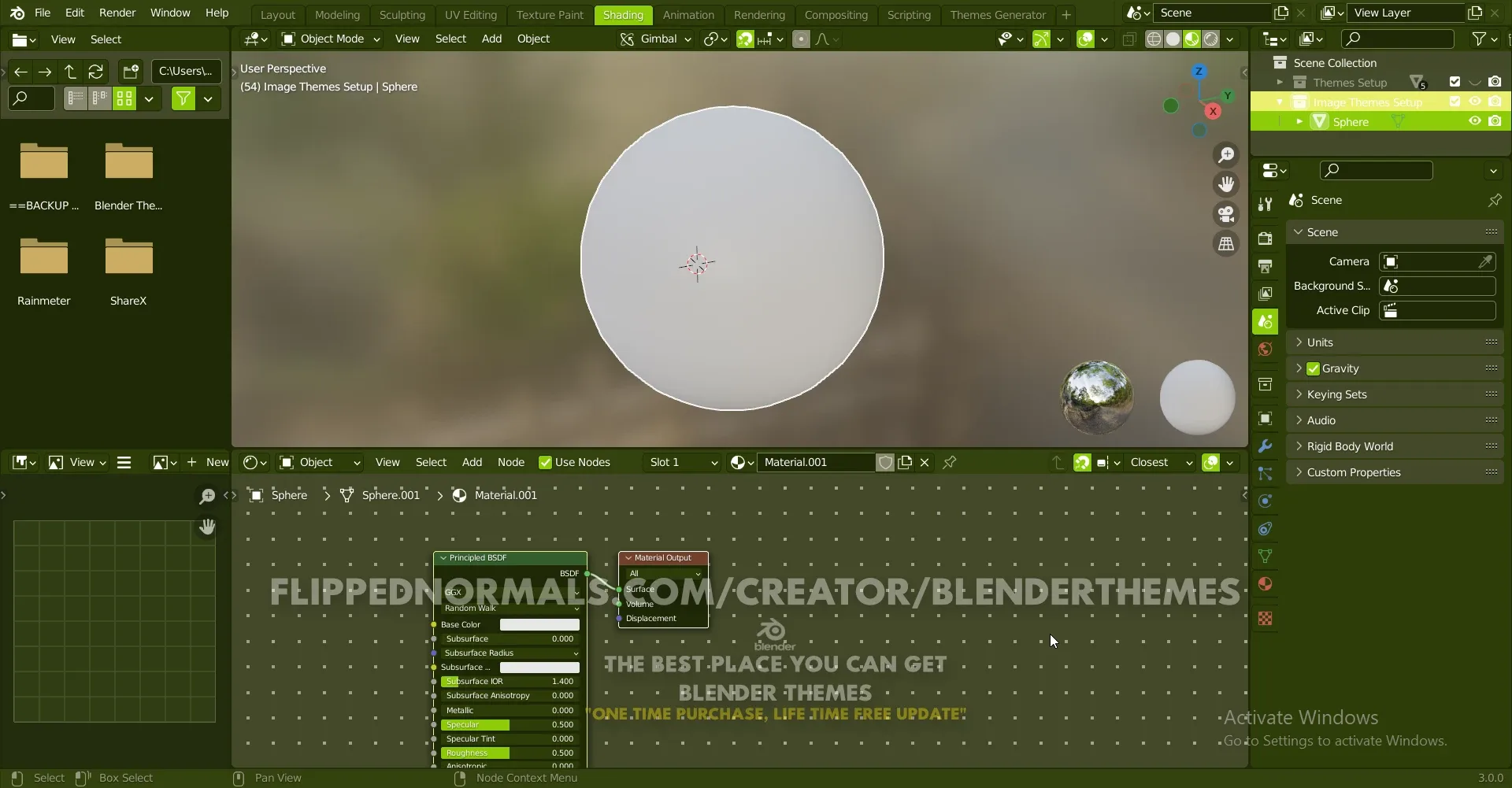 Blender Themes 0029