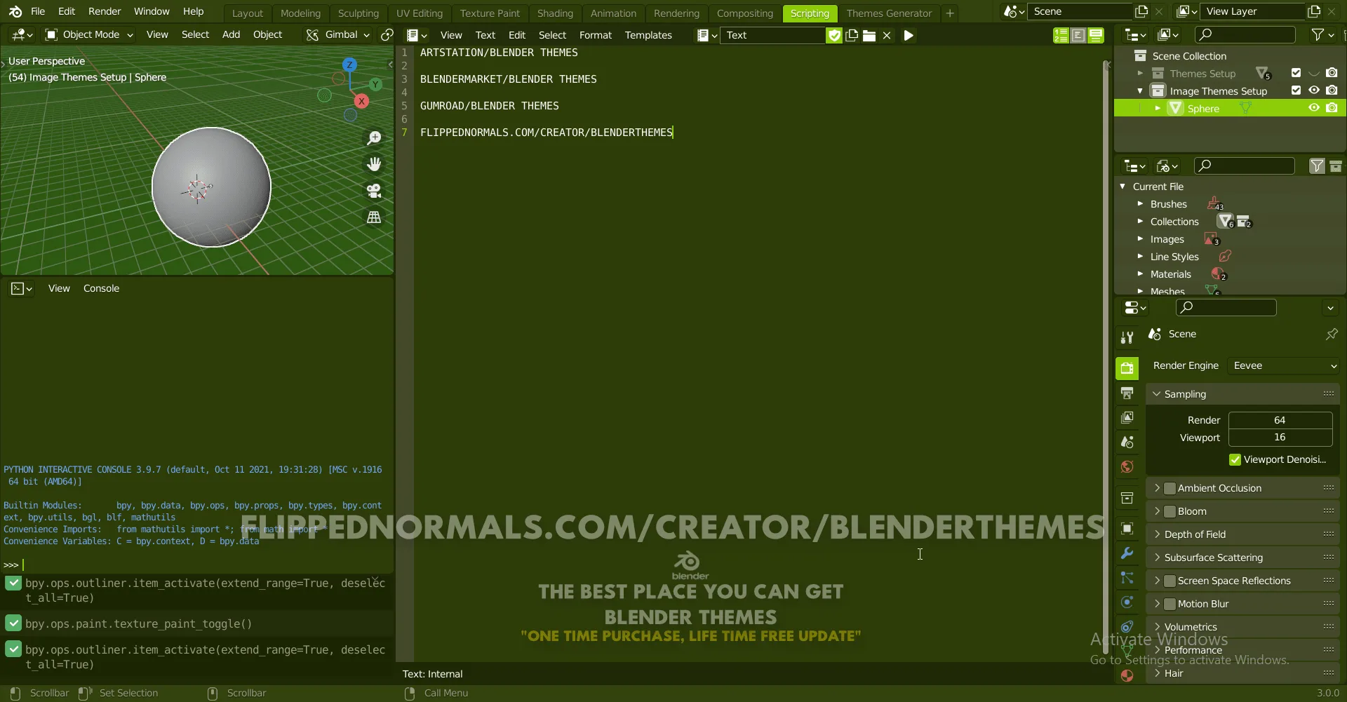 Blender Themes 0029