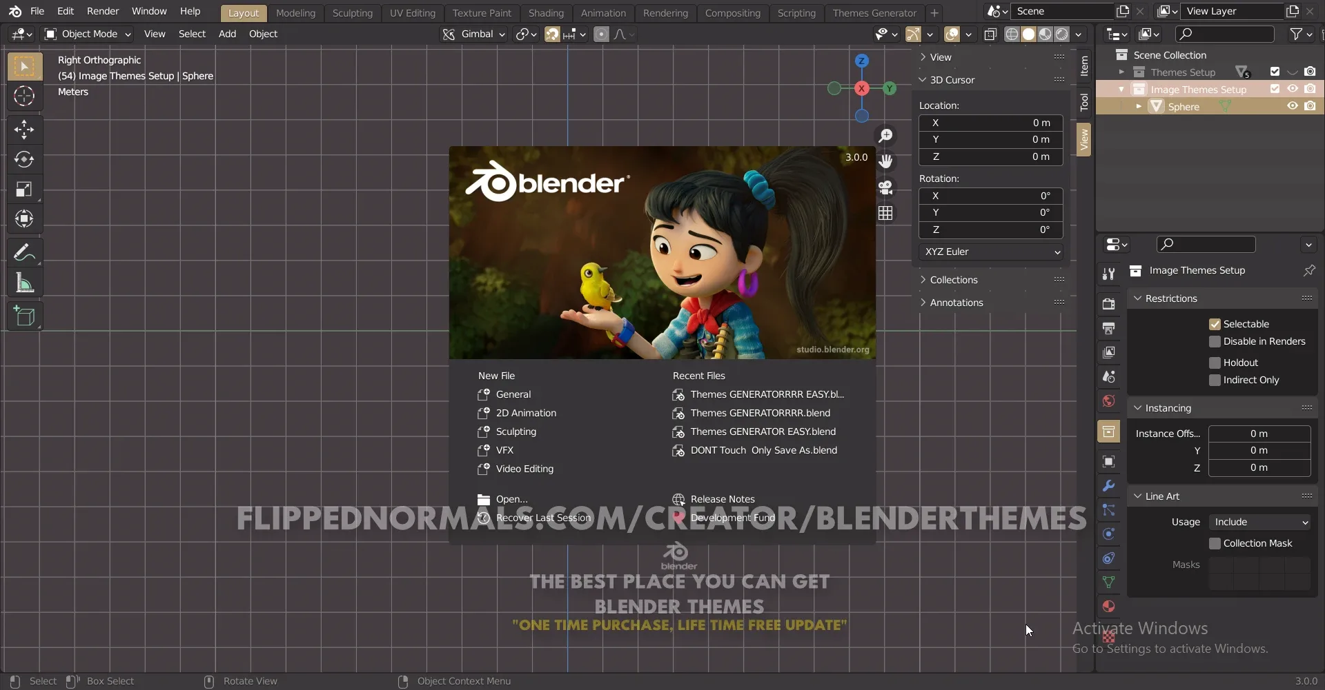 Blender Themes 0032