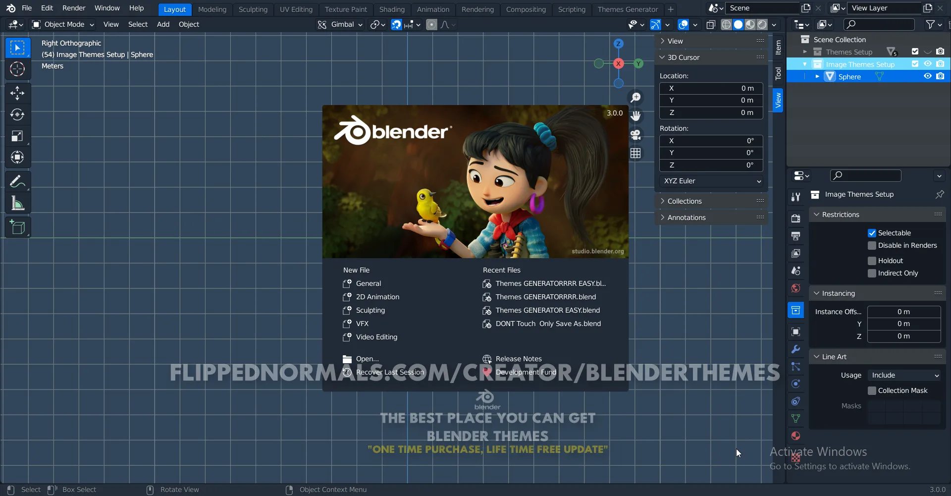 Blender Themes 0033