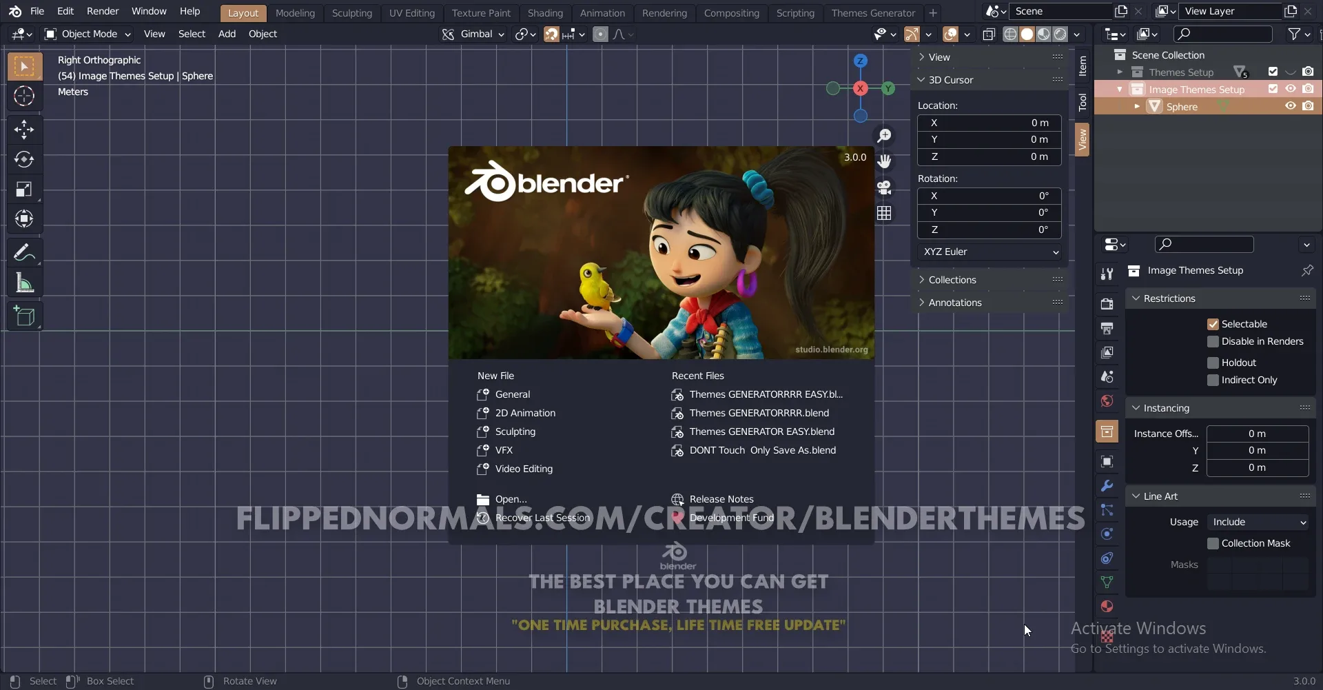 Blender Themes 0038