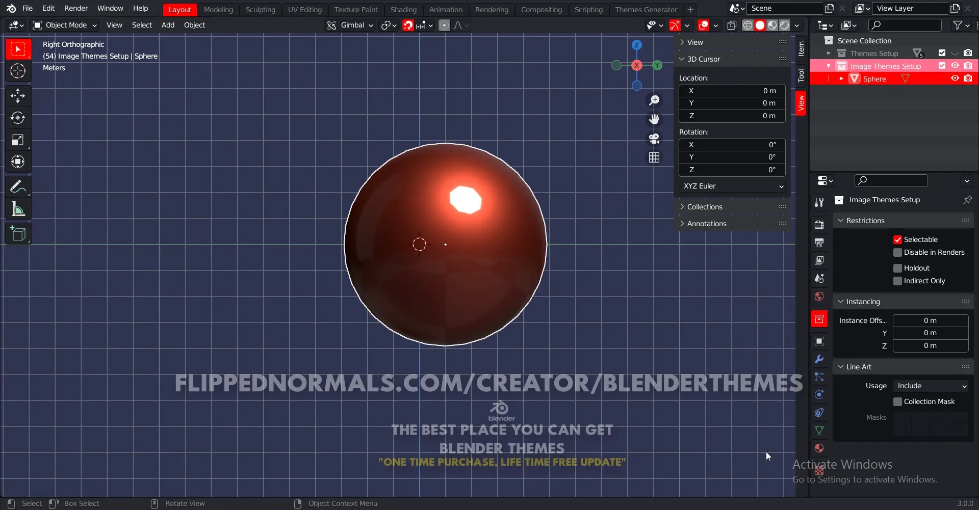 Blender Themes 0039