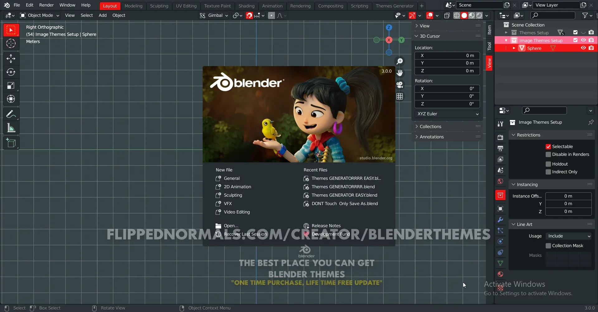 Blender Themes 0040