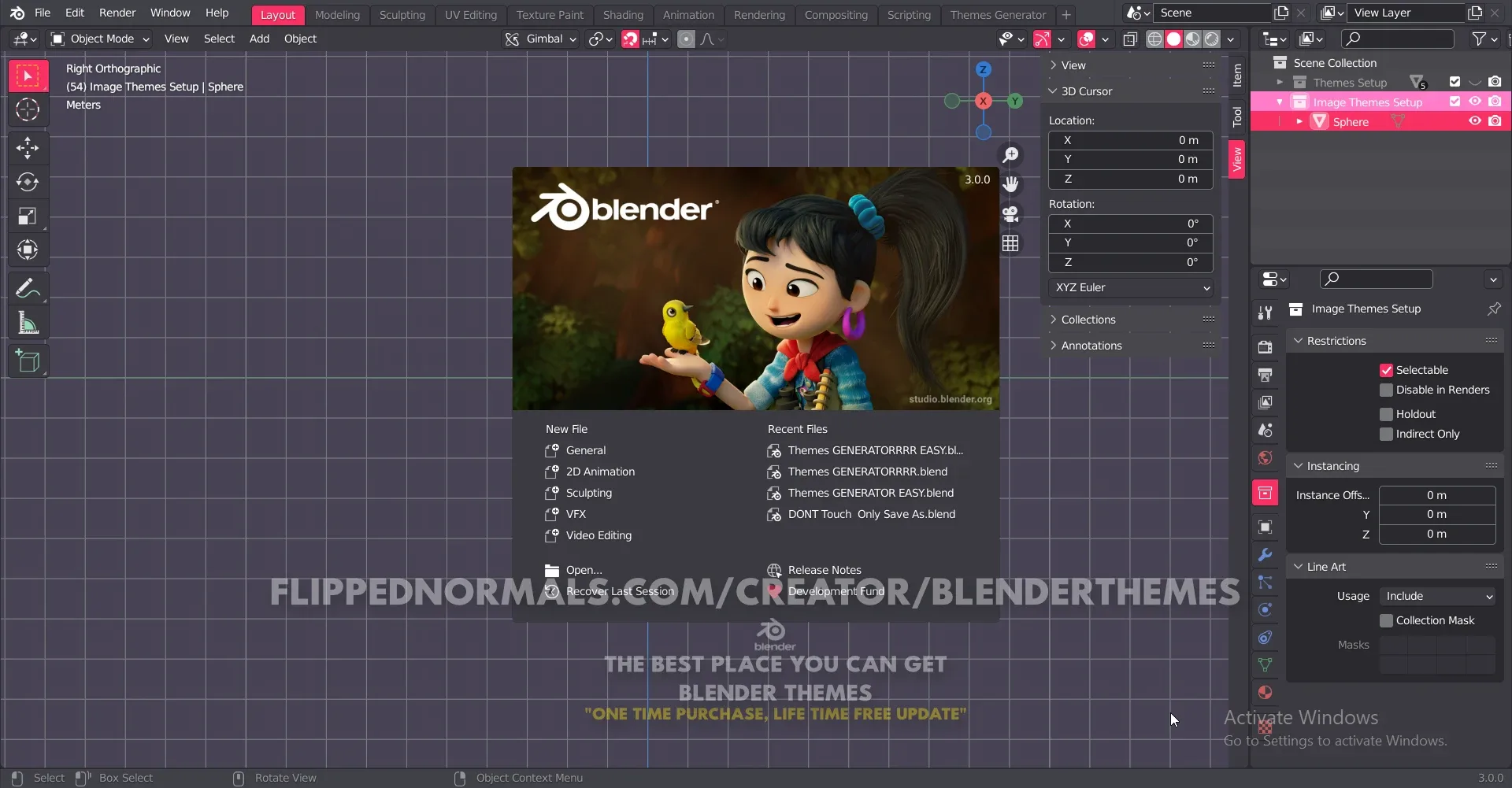 Blender Themes 0041