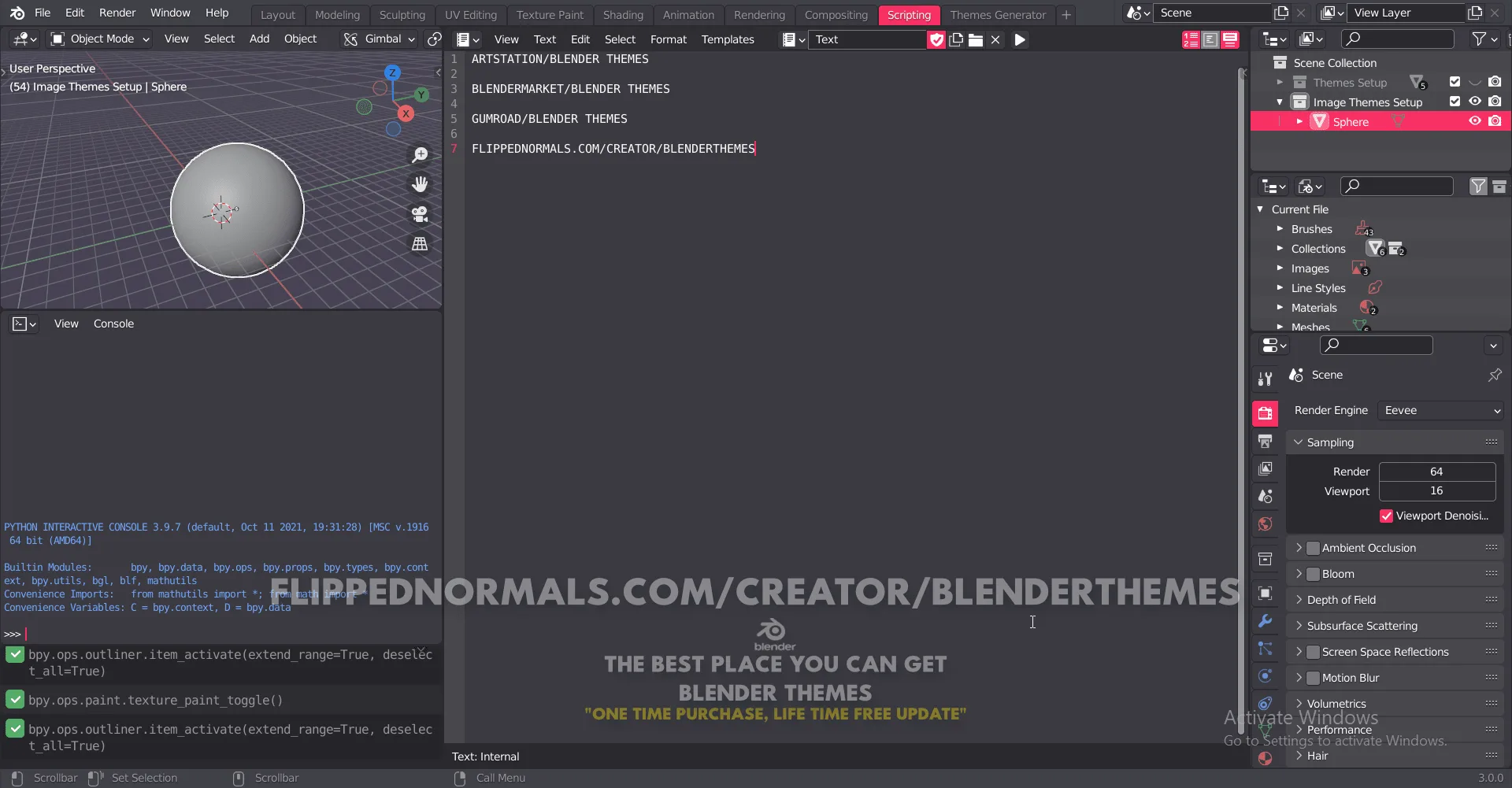 Blender Themes 0041