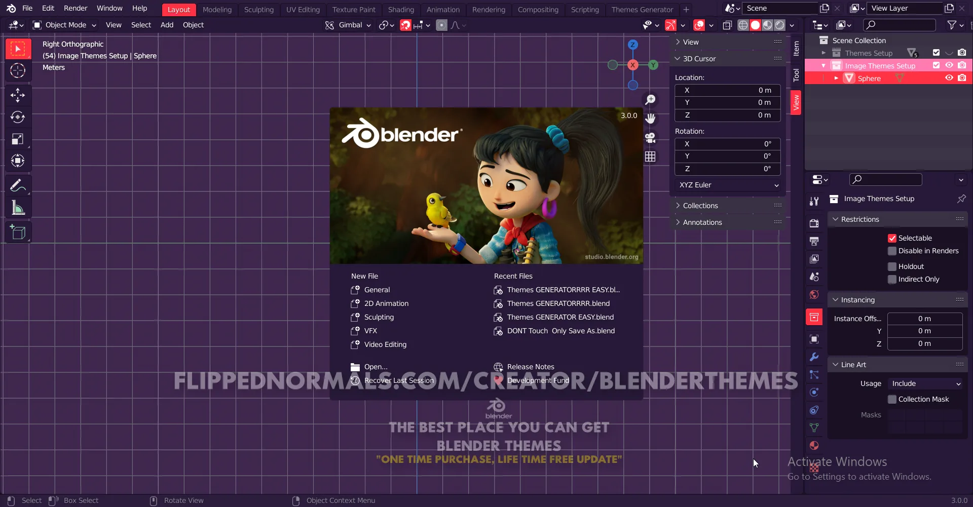 Blender Themes 0042