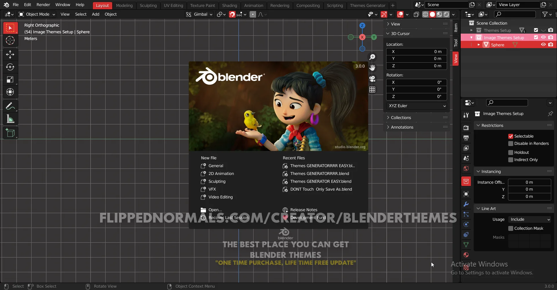 Blender Themes 0043