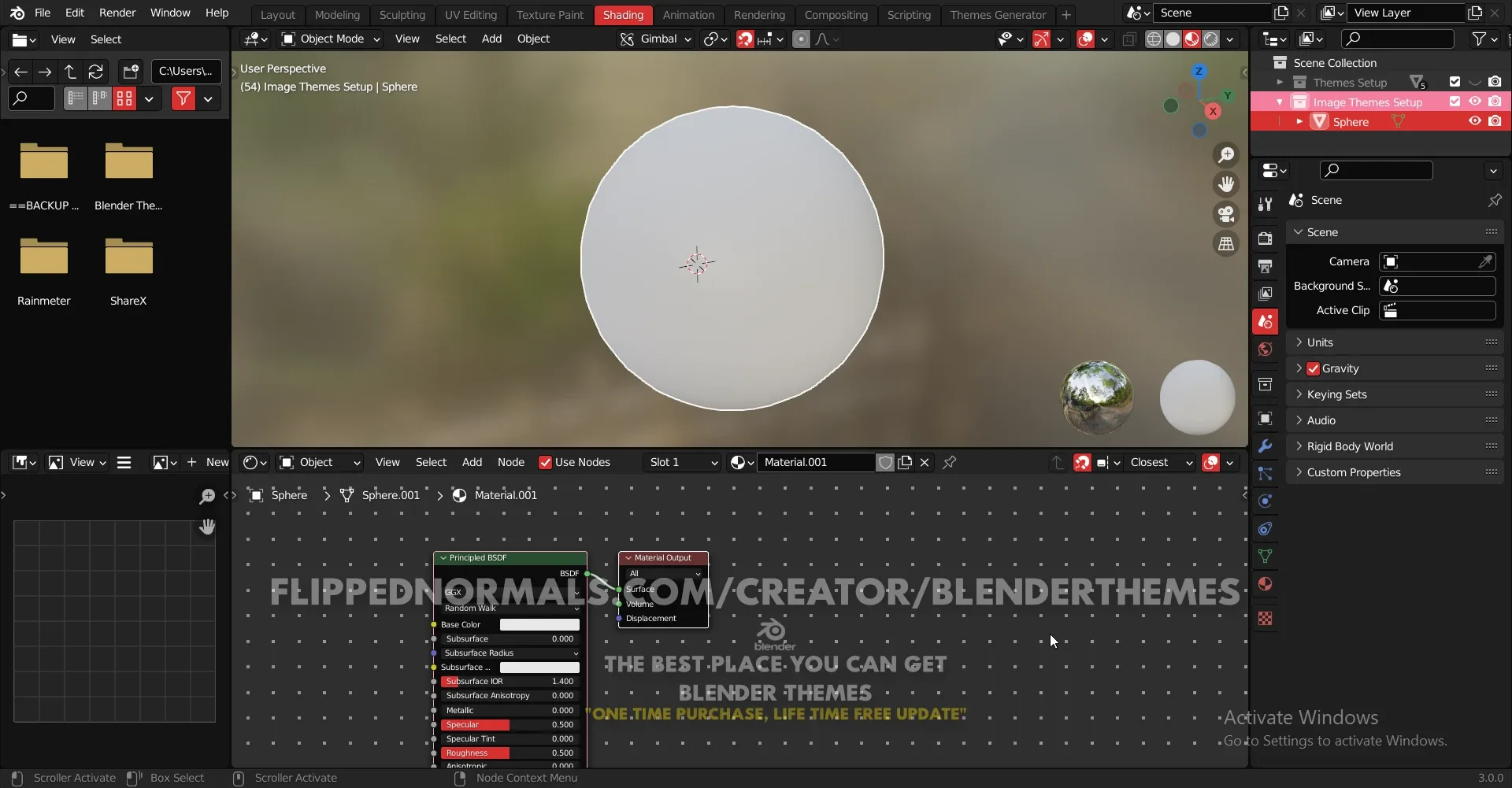 Blender Themes 0043