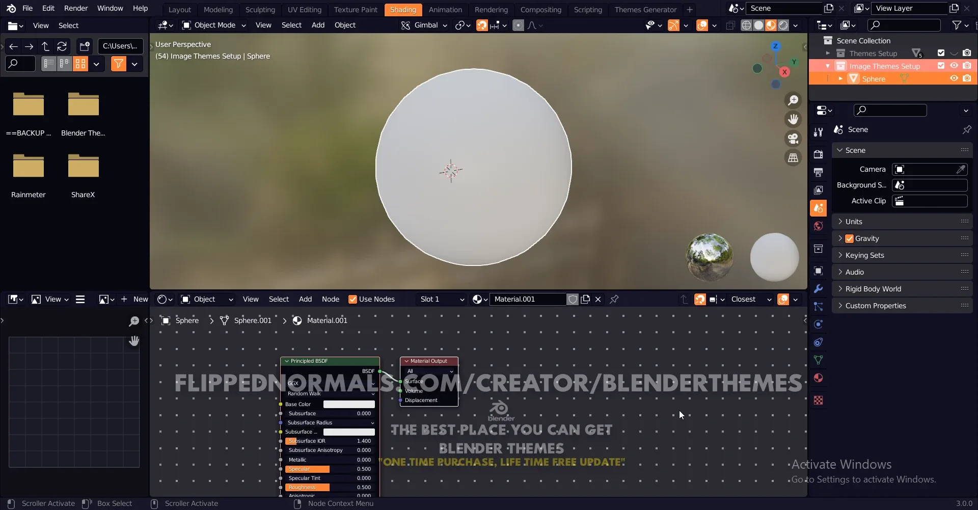 Blender Themes 0044