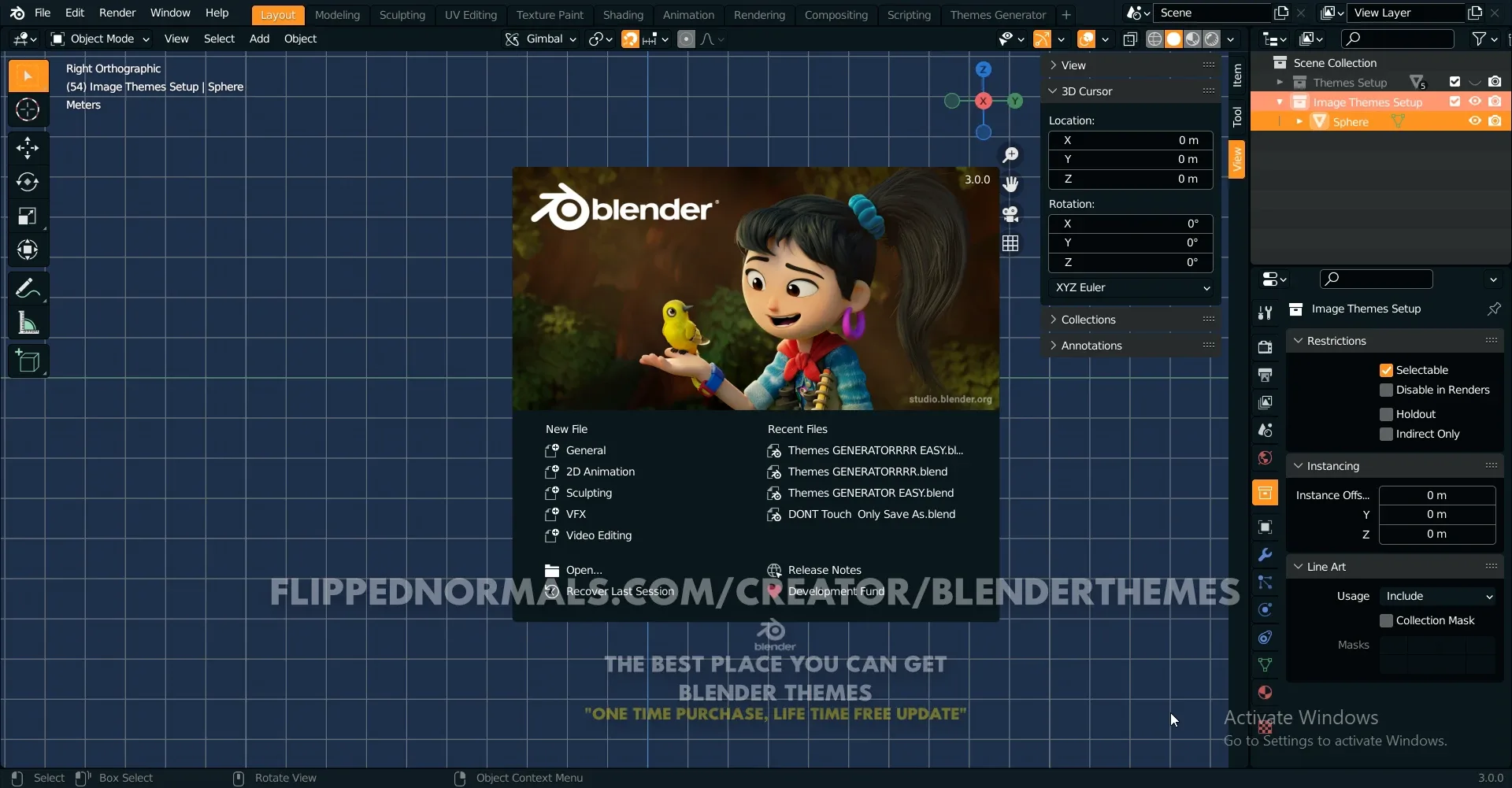 Blender Themes 0045