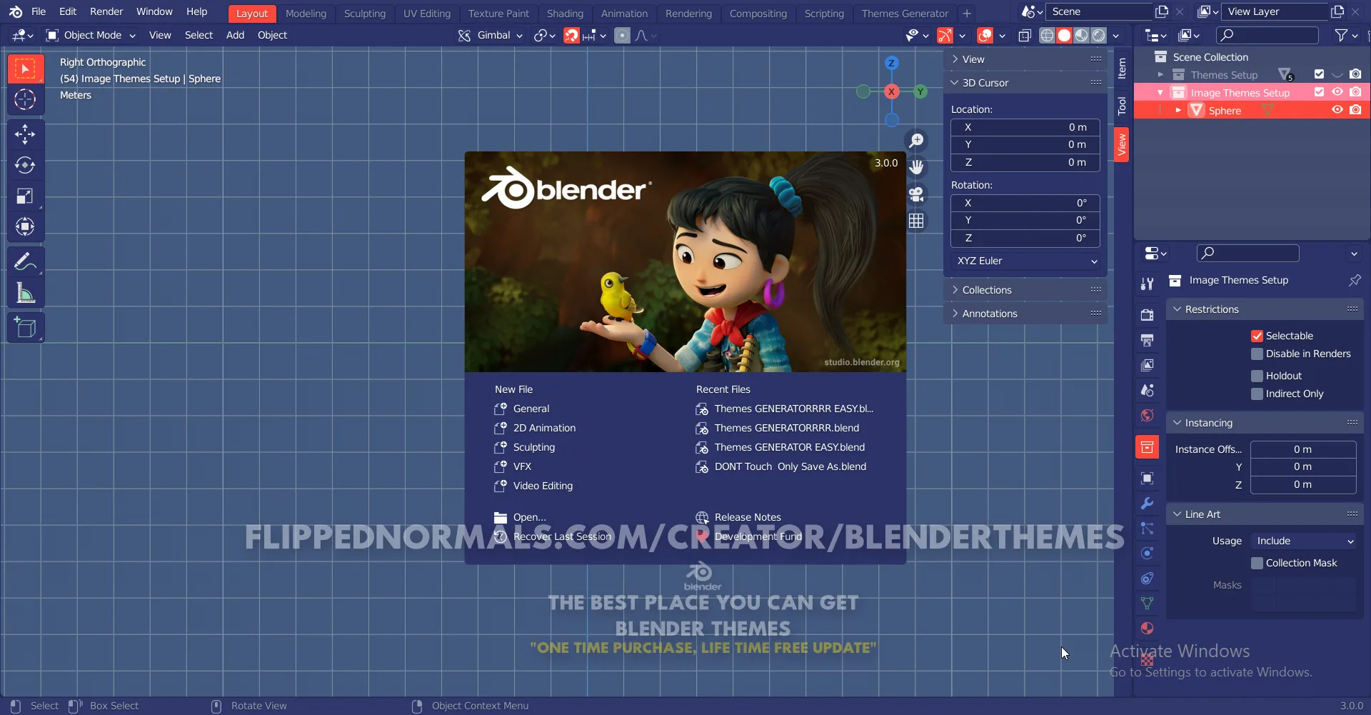 Blender Themes 0046