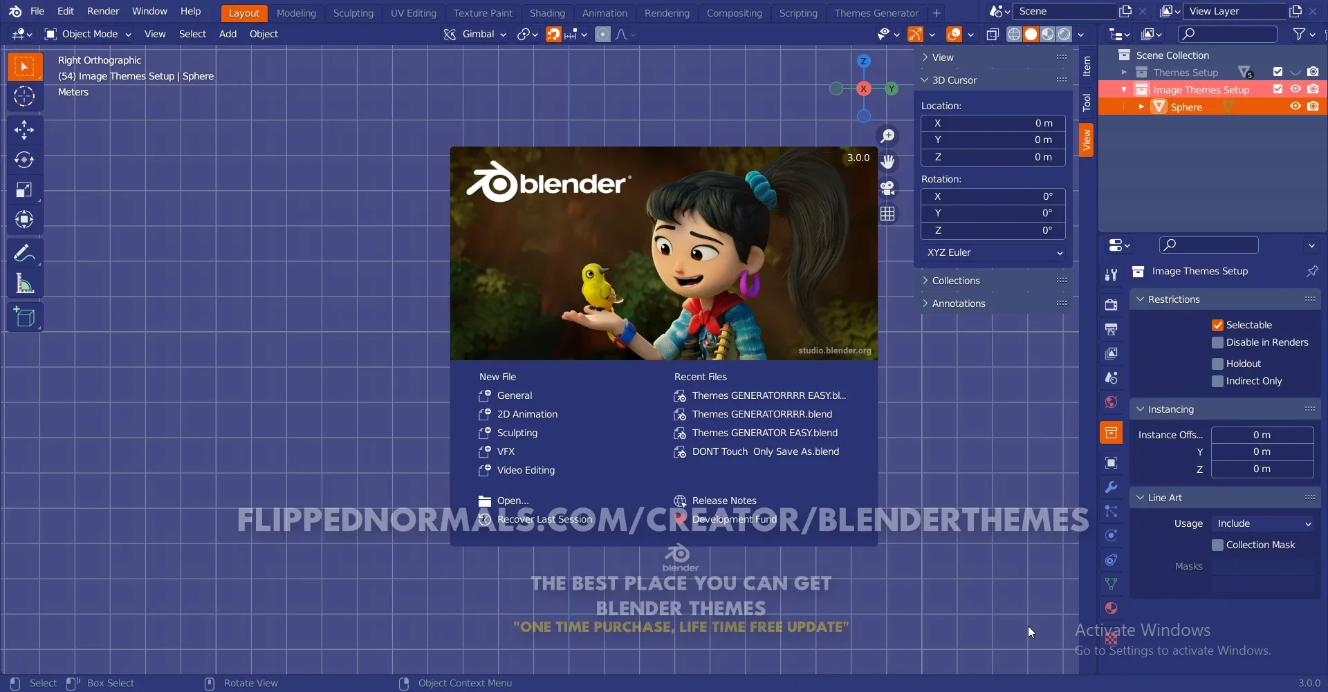 Blender Themes 0047