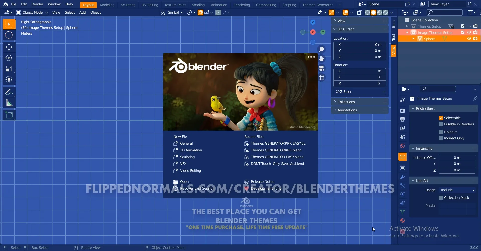 Blender Themes 0048