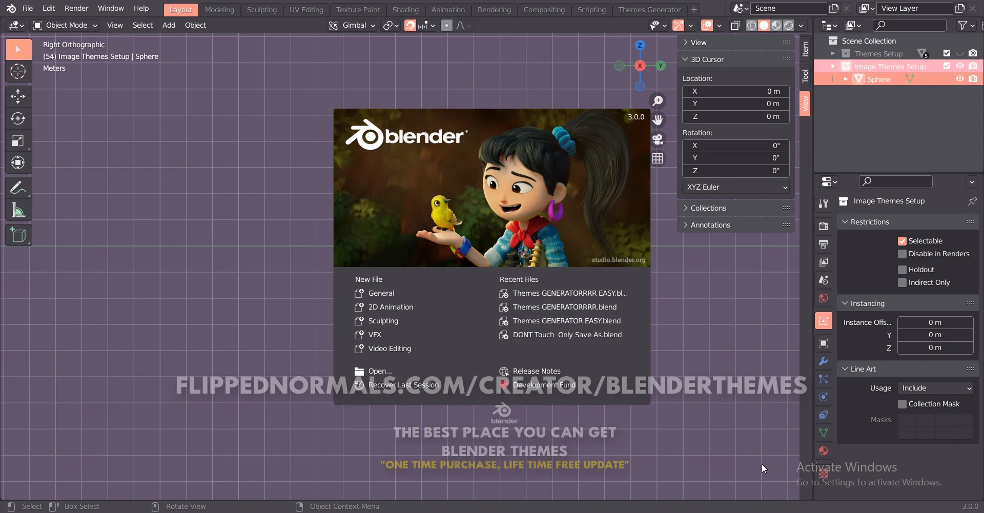 Blender Themes 0049