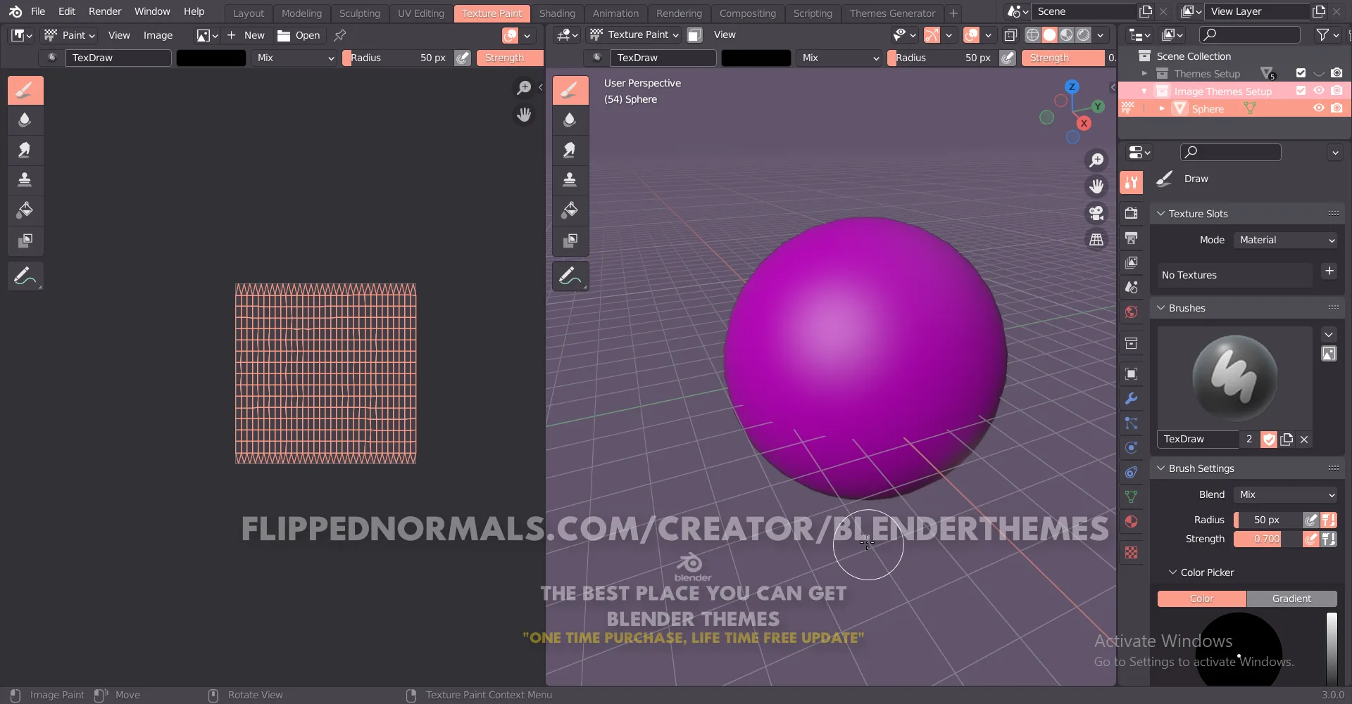 Blender Themes 0049 Flippednormals