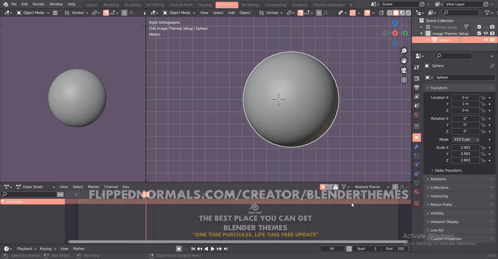 Blender Themes 0049 Flippednormals