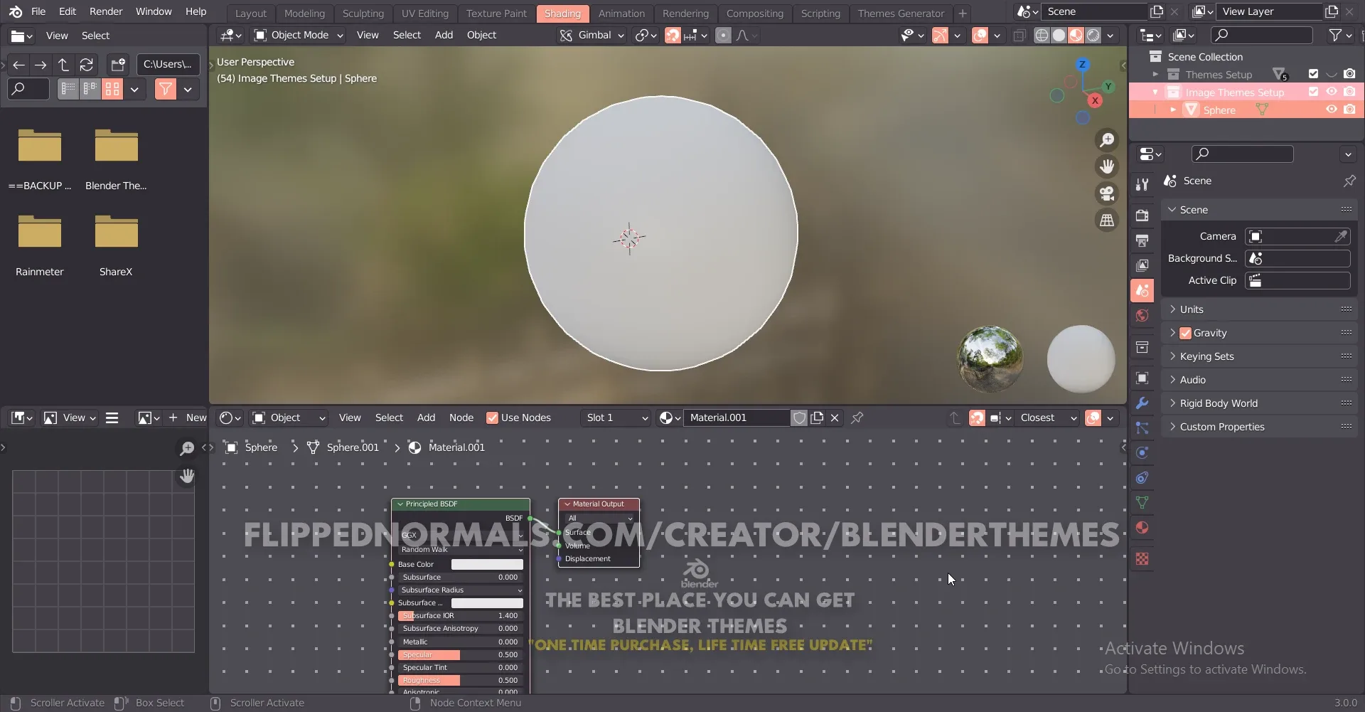 Blender Themes 0049