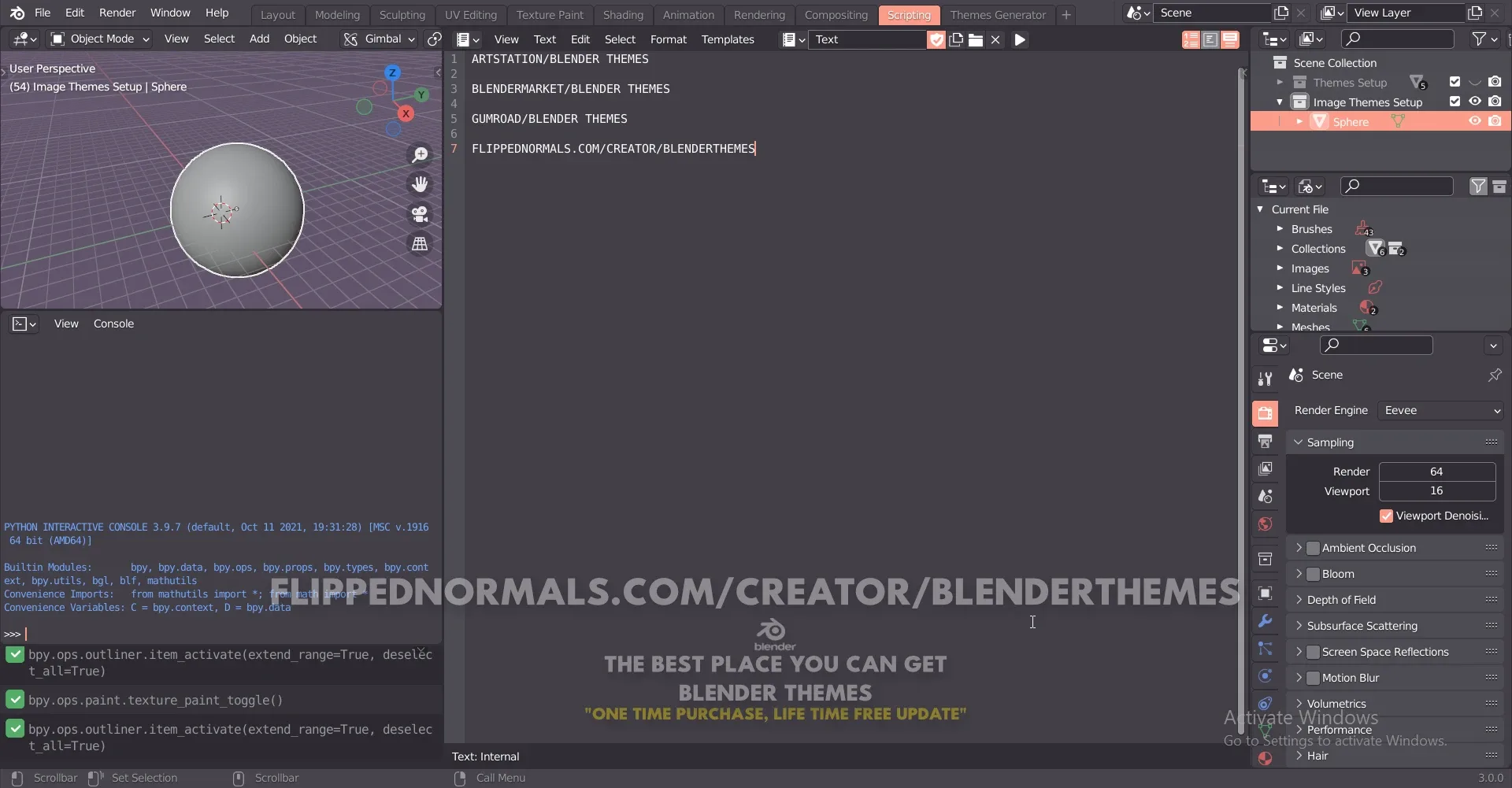 Blender Themes 0049