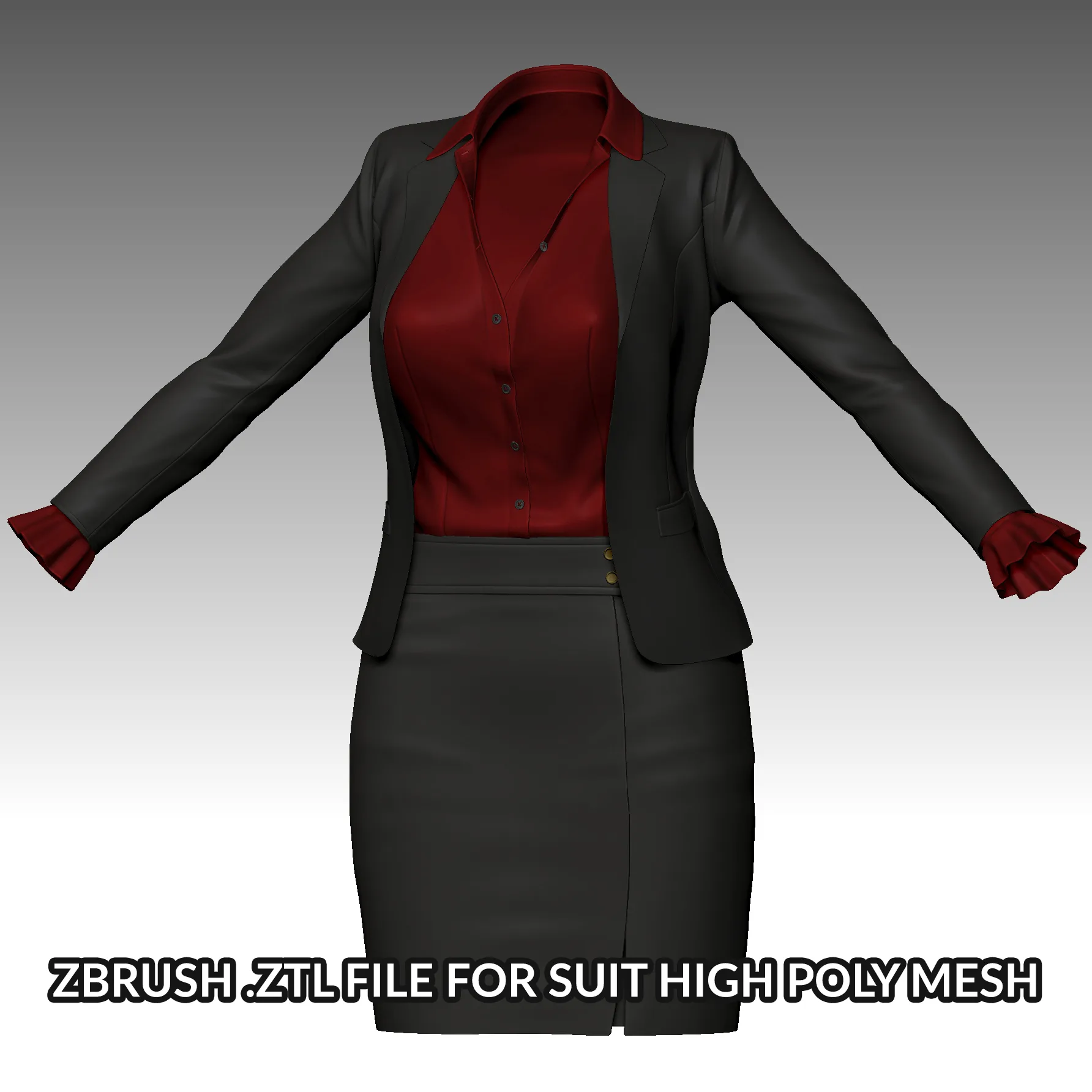 Daemon Girl - Business Suit