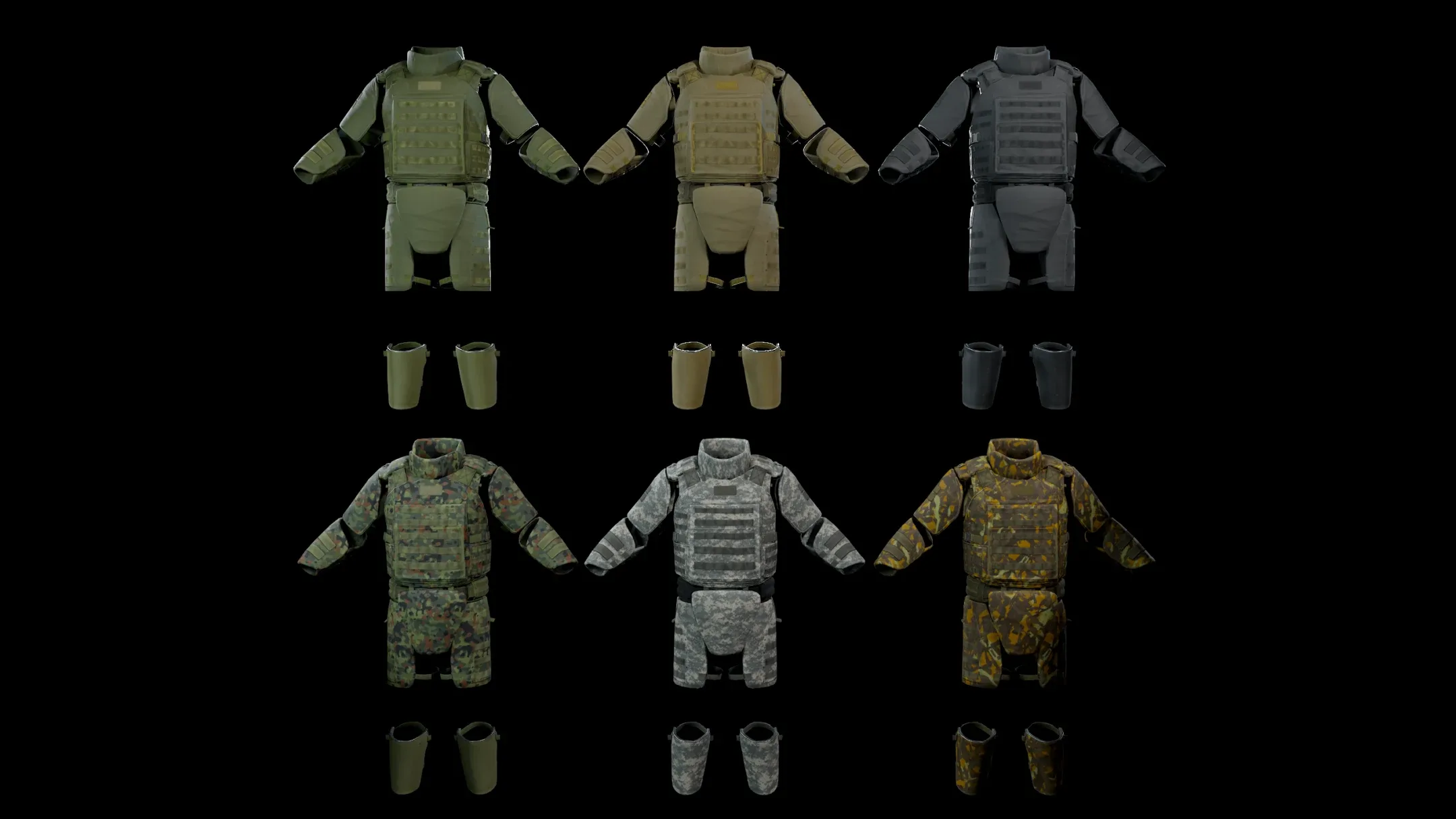 Assault heavy armor vest