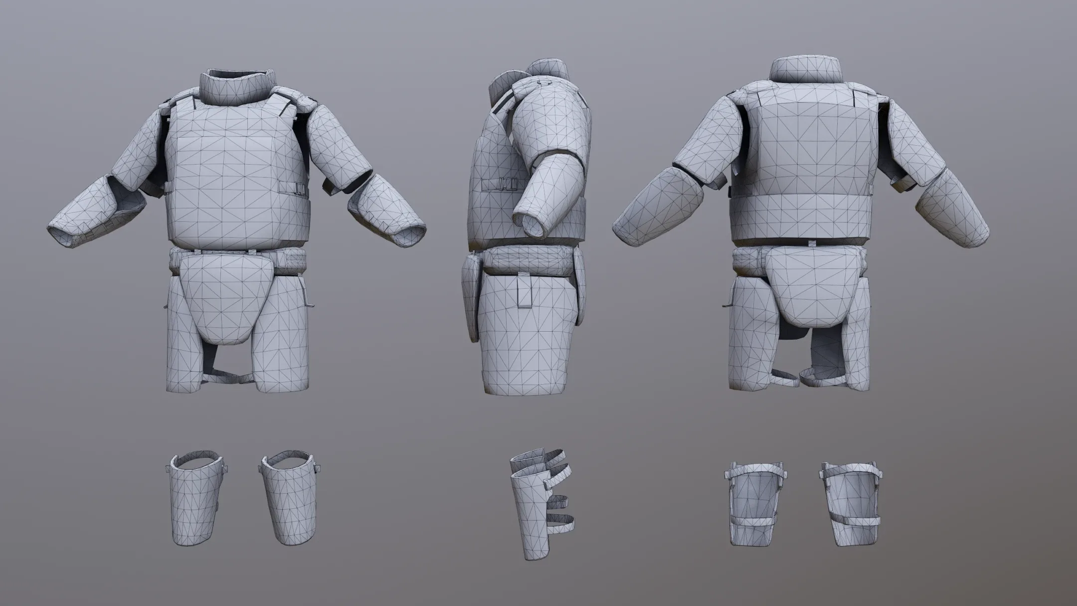 Assault heavy armor vest