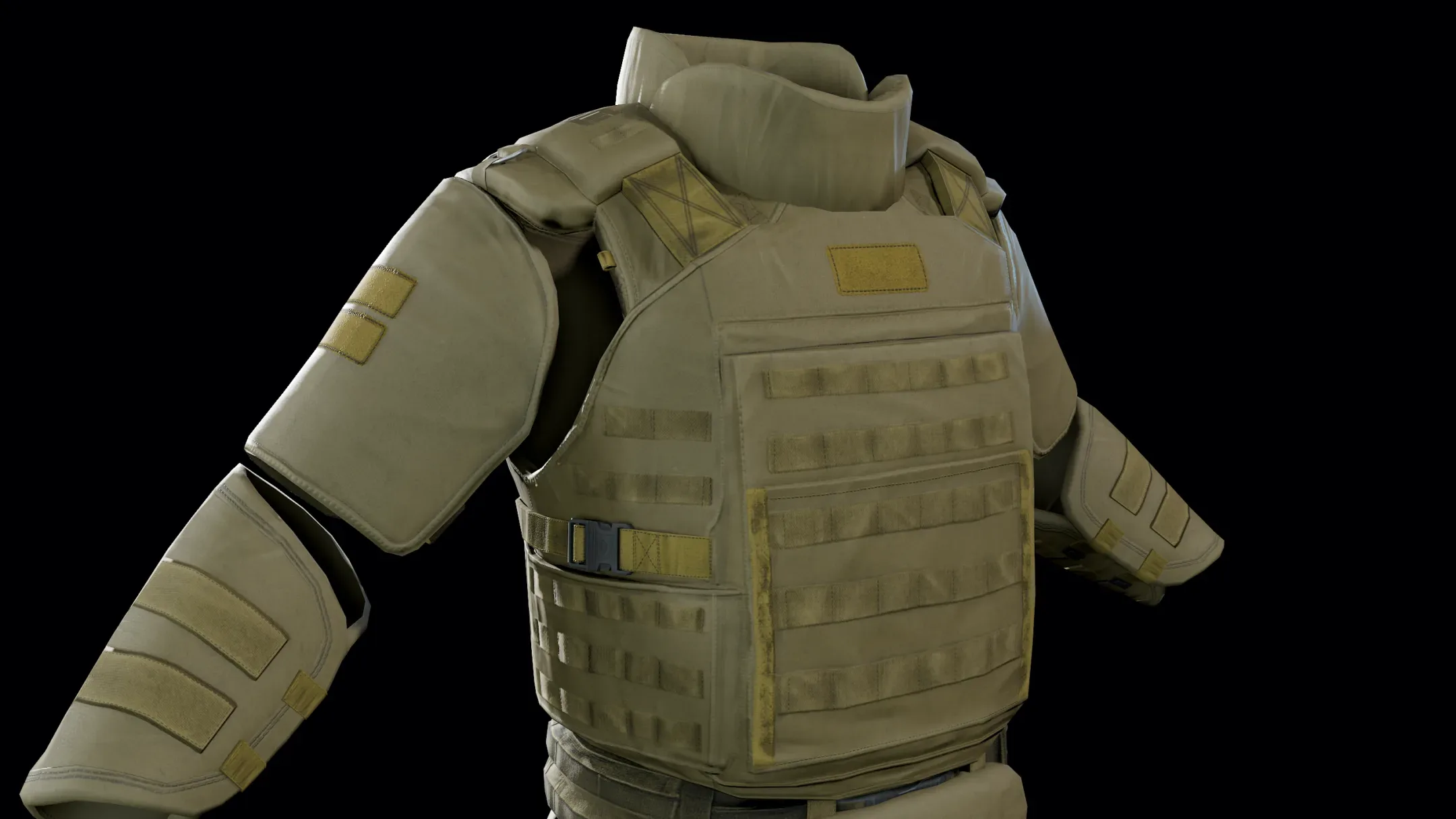 Assault heavy armor vest