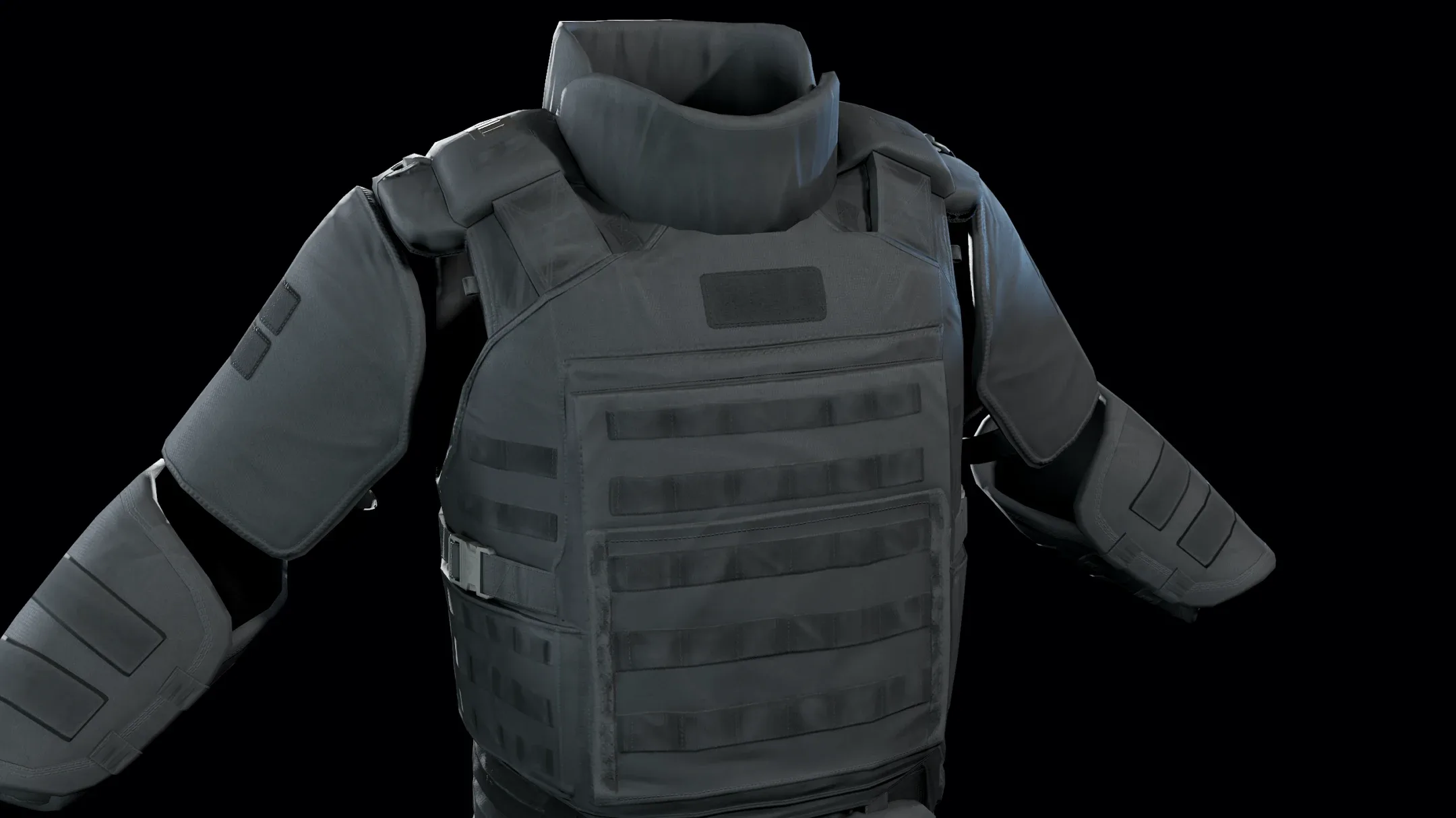 Assault heavy armor vest