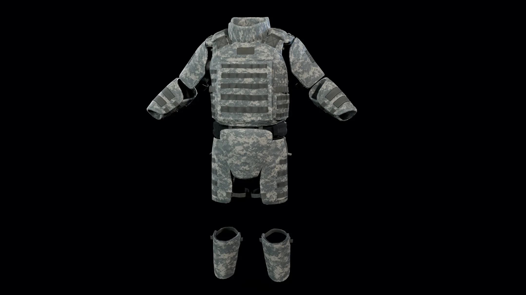 Assault heavy armor vest