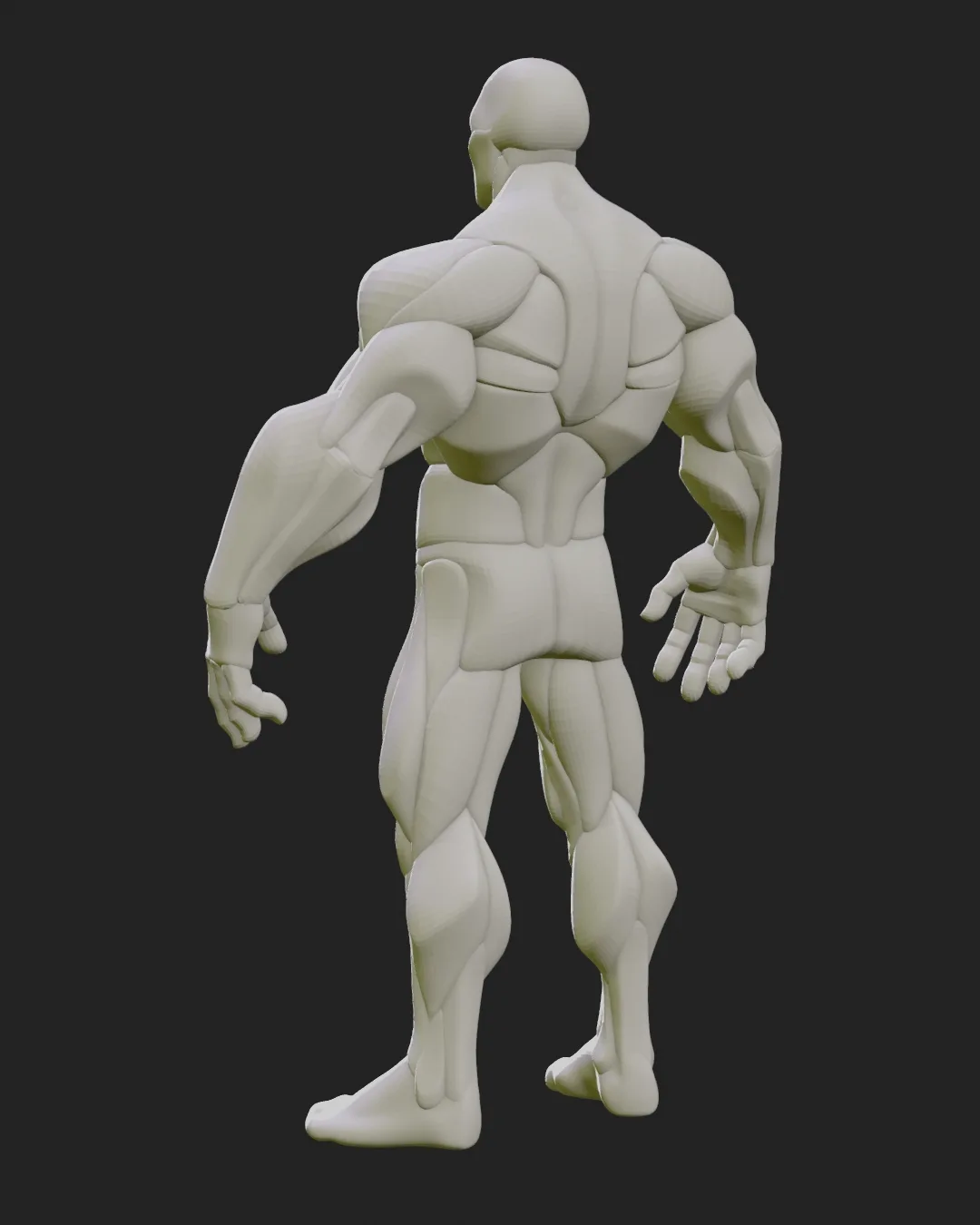 Stylized Hero Anatomy Blockout