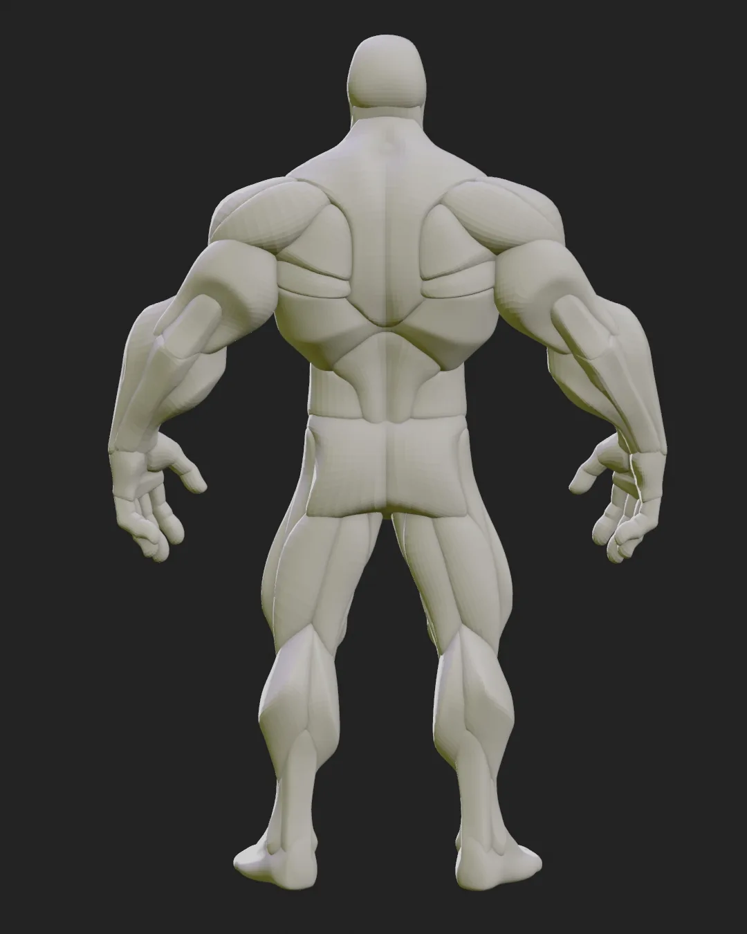 Stylized Hero Anatomy Blockout