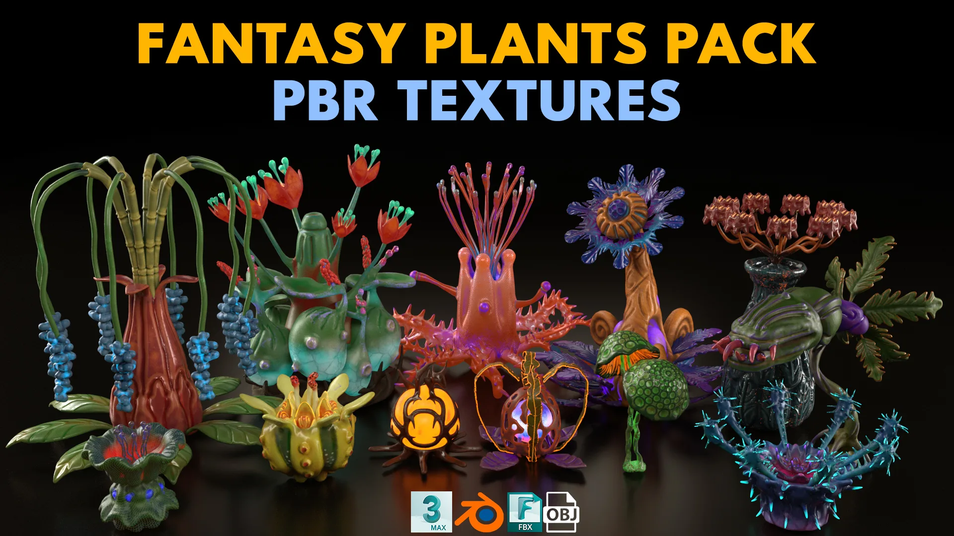 Fantasy plants pack