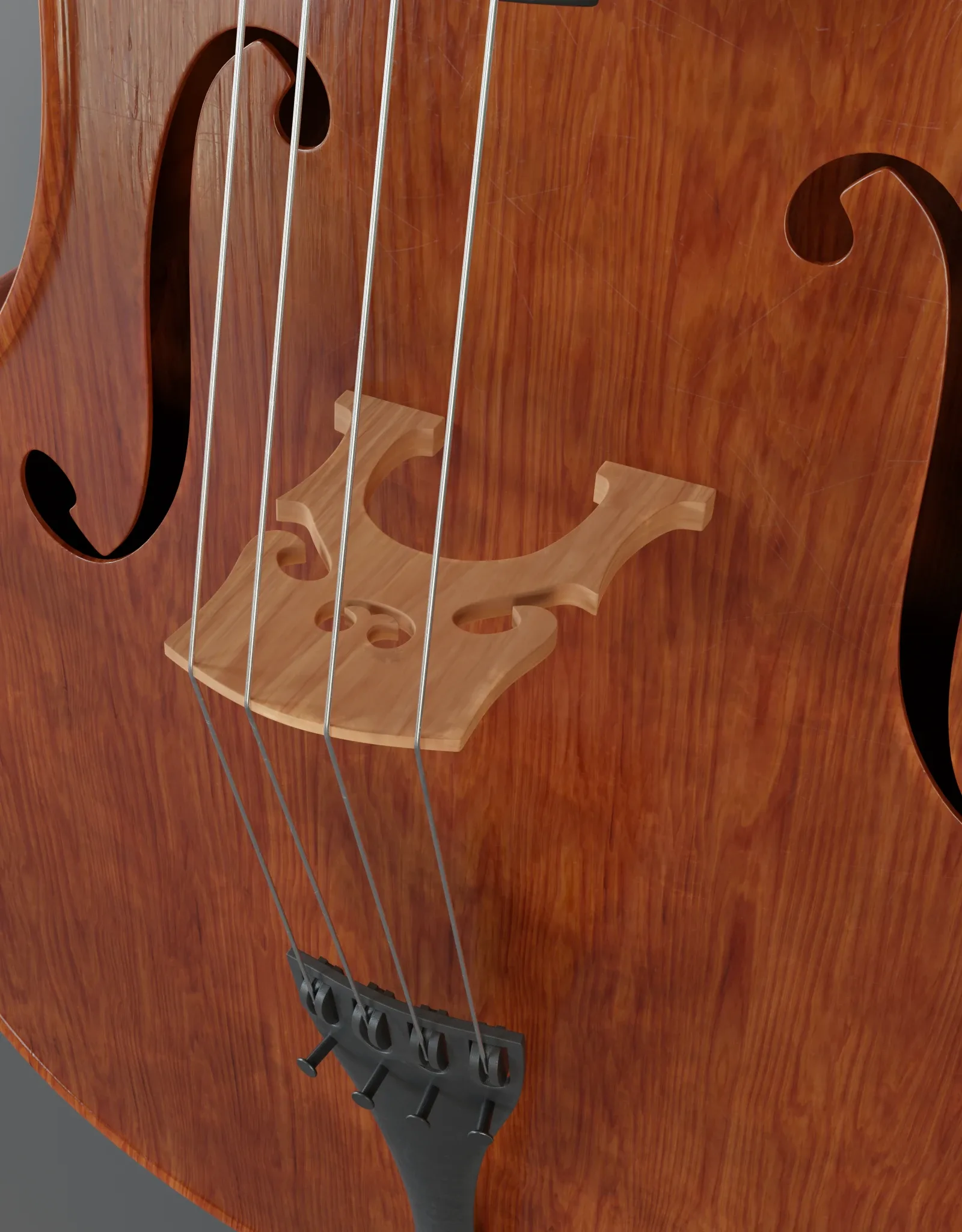 Cello With Bow